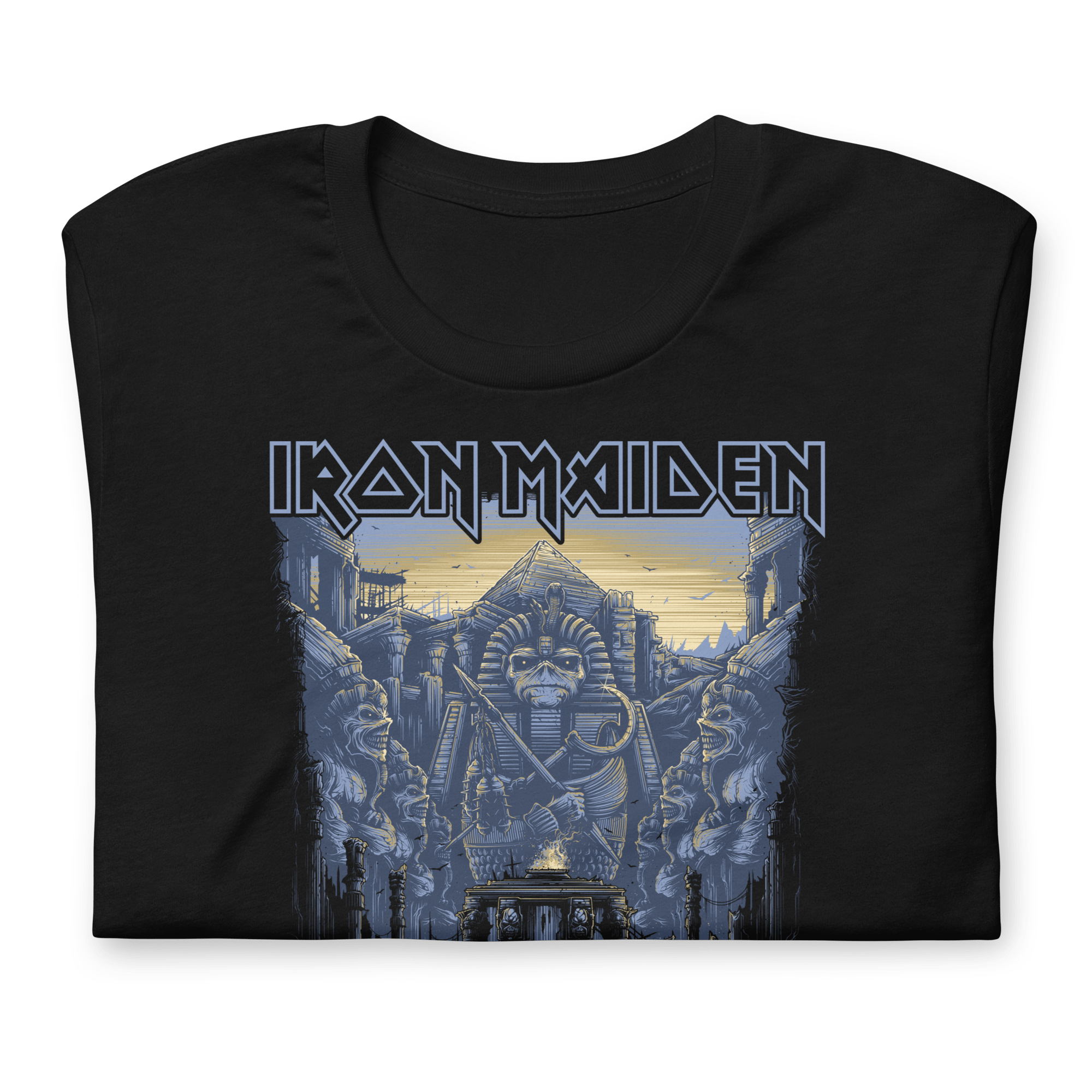 Iron Maiden Midnight Powerslave T-Shirt Hoodie, Sweatshirt | ZylaModa.com (Image 3)
