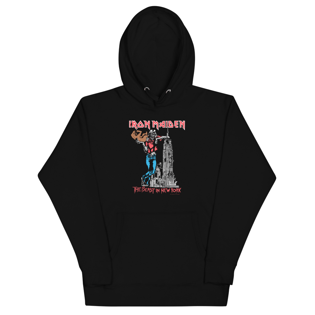 Iron Maiden NYC 1982 Vintage Tour Hoodie T-Shirts, Sweatshirt | ZylaModa.com (Image 3)