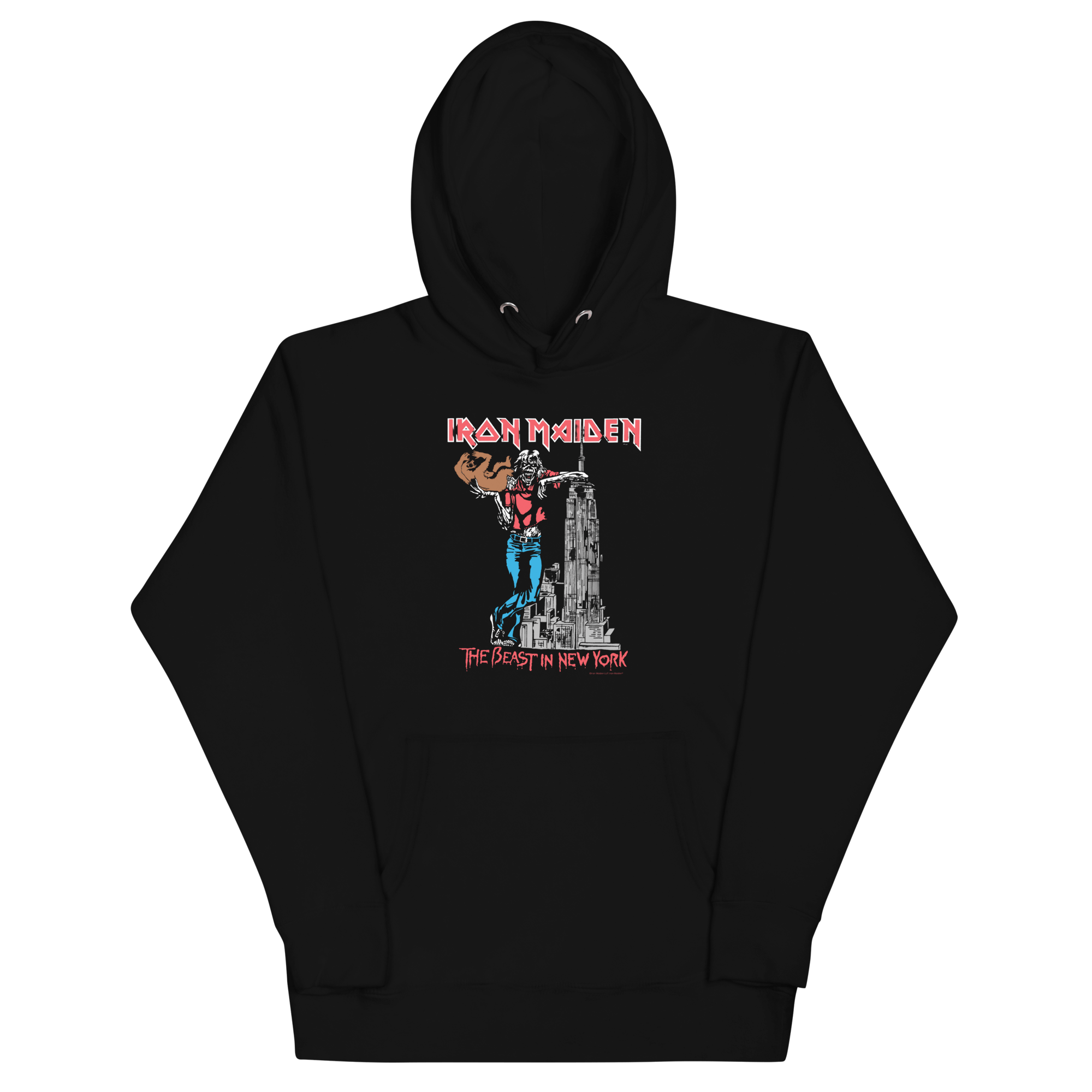 Iron Maiden NYC 1982 Vintage Tour Hoodie T-Shirts, Sweatshirt | ZylaModa.com (Image 3)
