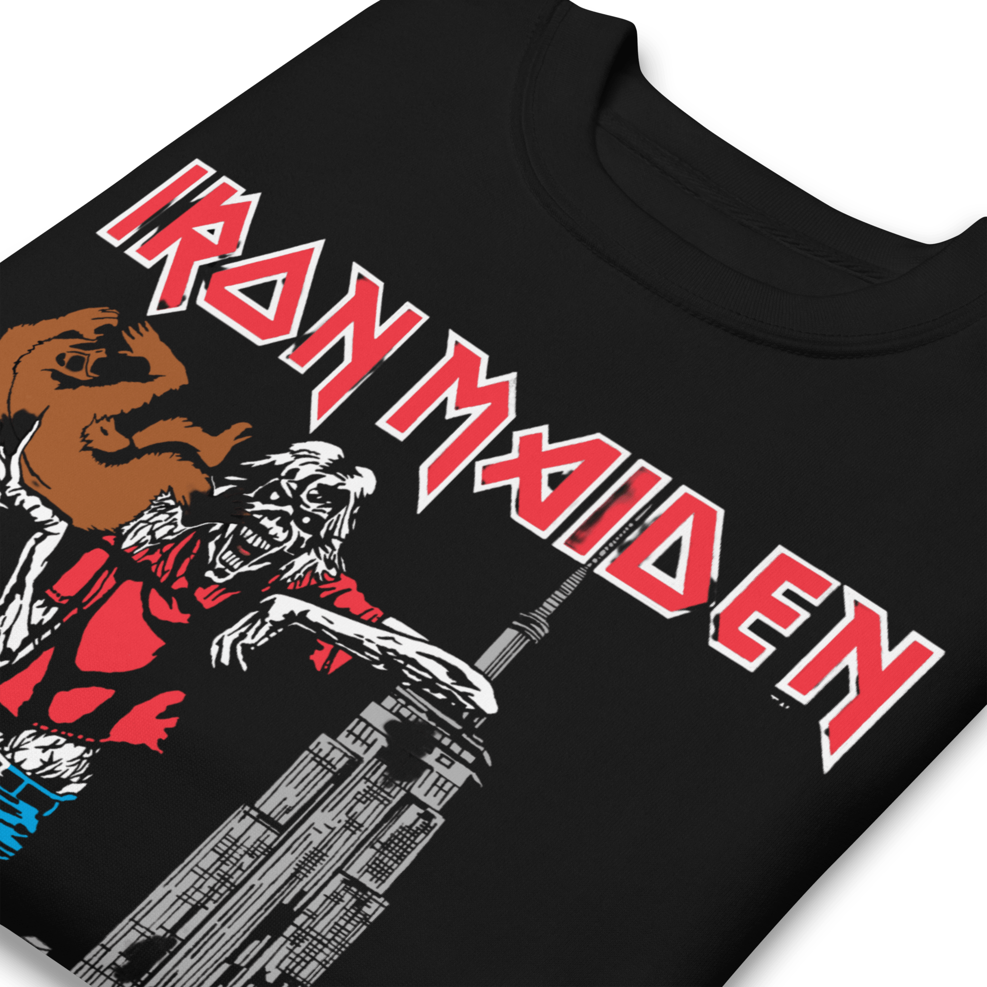 Iron Maiden NYC 1982 Vintage Tour Sweatshirt T-Shirts, Hoodie | ZylaModa.com (Image 4)