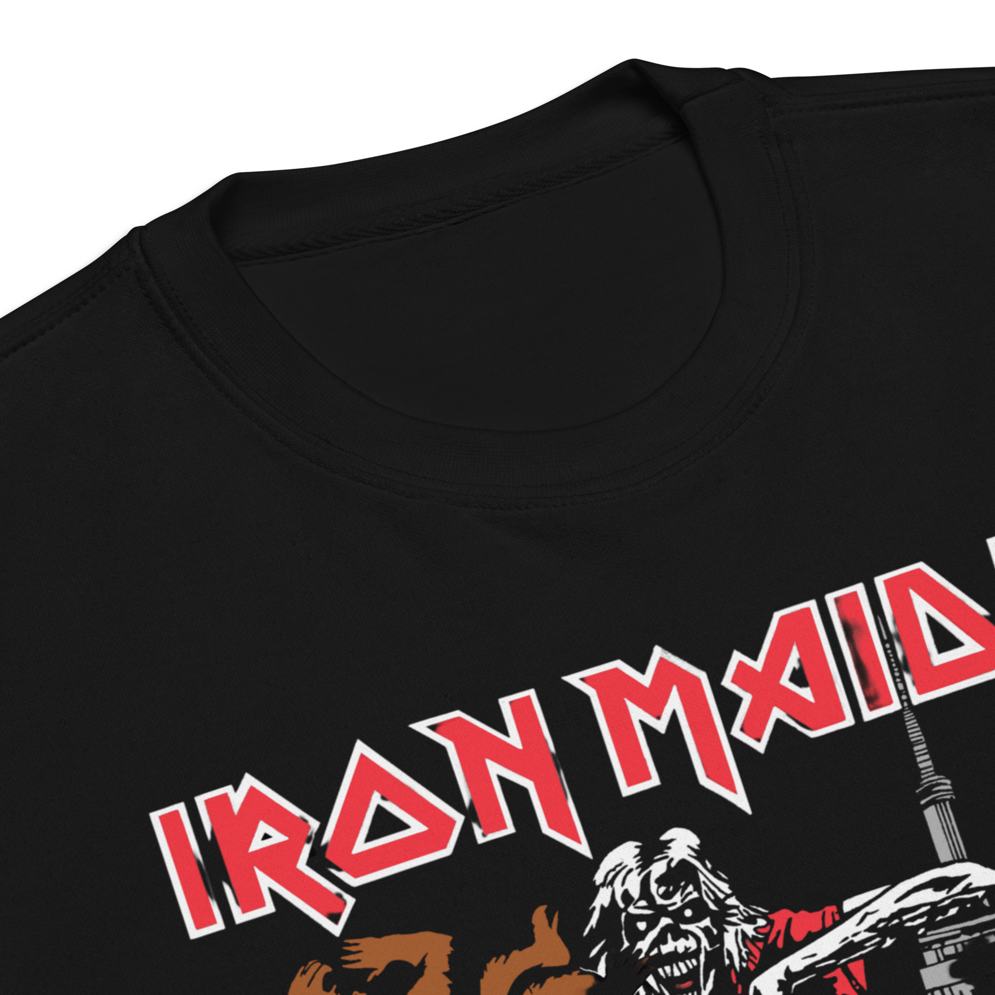 Iron Maiden NYC 1982 Vintage Tour Sweatshirt T-Shirts, Hoodie | ZylaModa.com (Image 3)