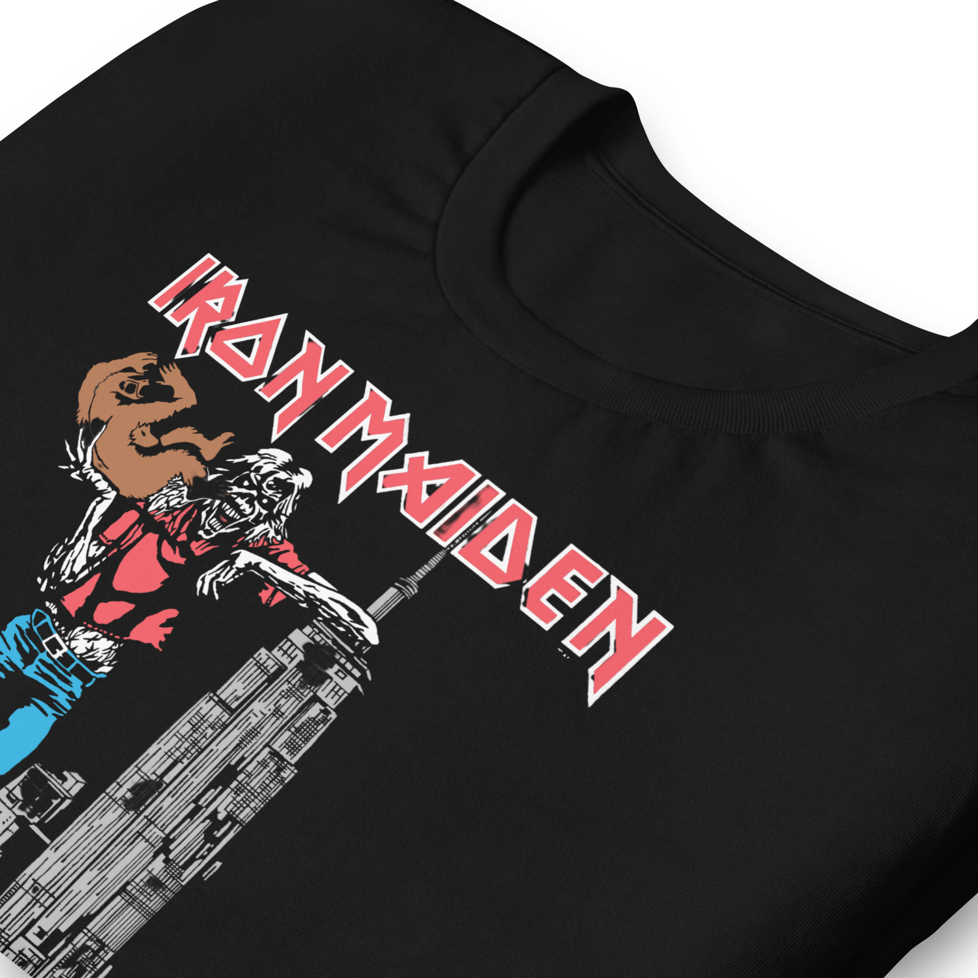 Iron Maiden NYC 1982 Vintage Tour T-Shirt Hoodie, Sweatshirt | ZylaModa.com (Image 4)