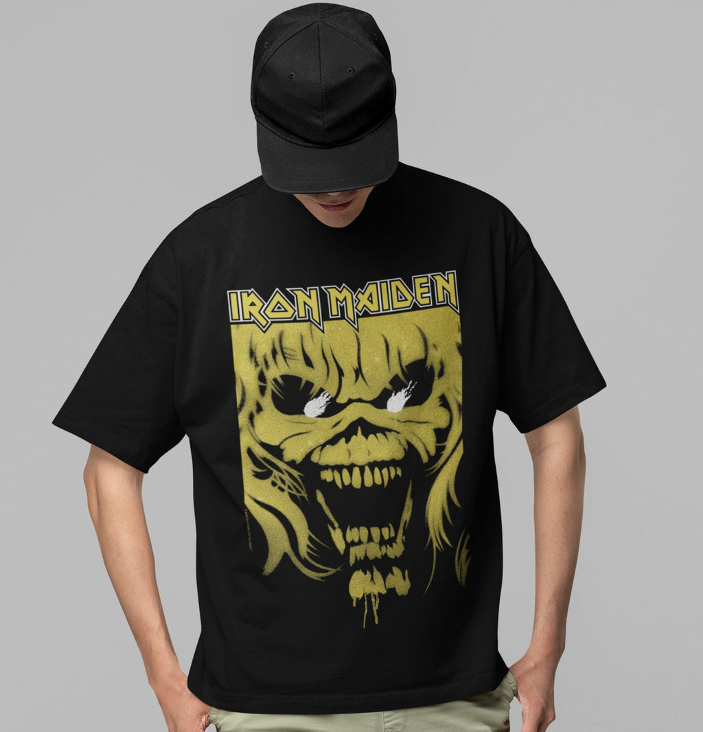 Iron Maiden Open Mouth Jumbo Print T-shirt Hoodie, Sweatshirt | ZylaModa.com (Image 2)