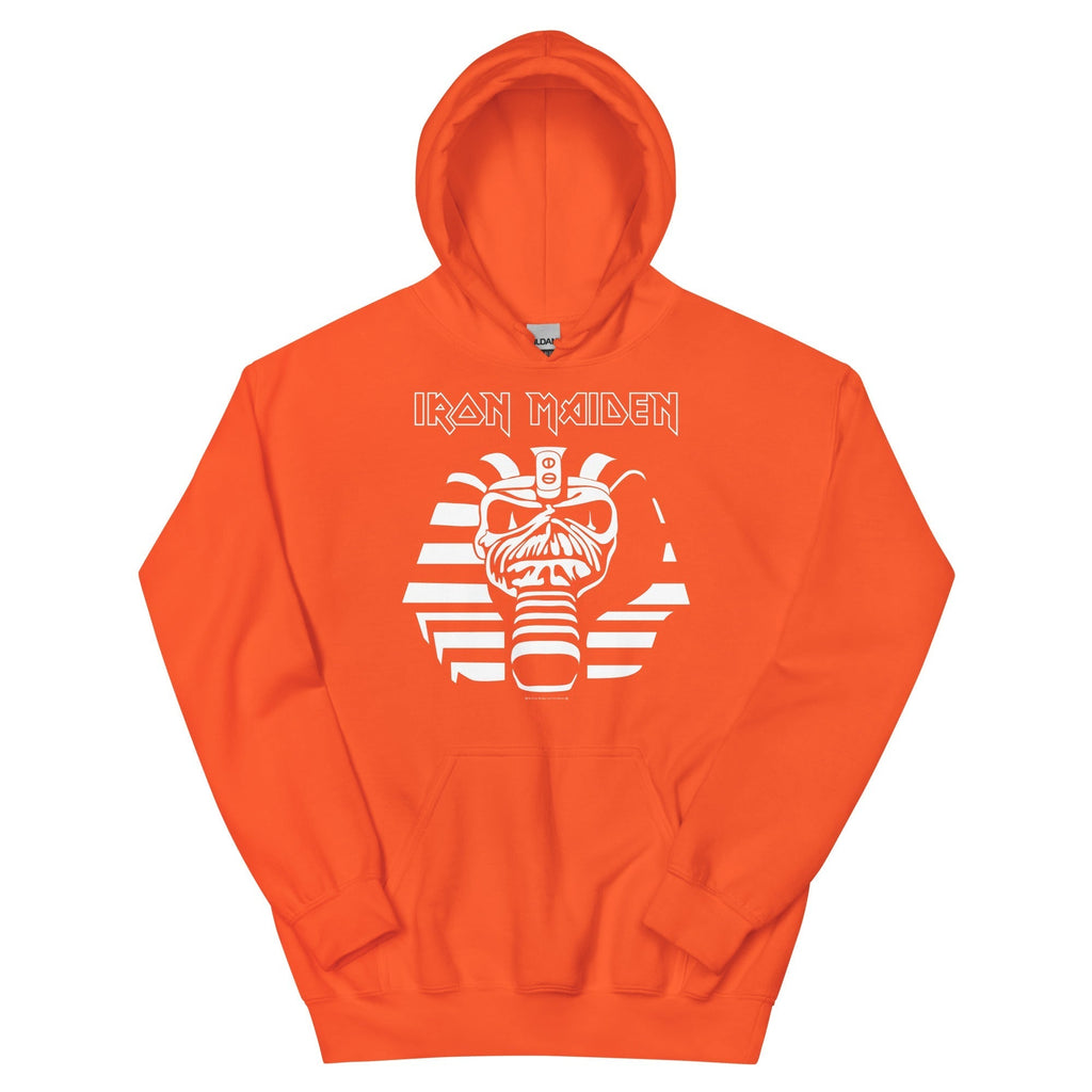 Iron Maiden Orange Powerslave Hoodie T-Shirts, Sweatshirt | ZylaModa.com (Image 1)