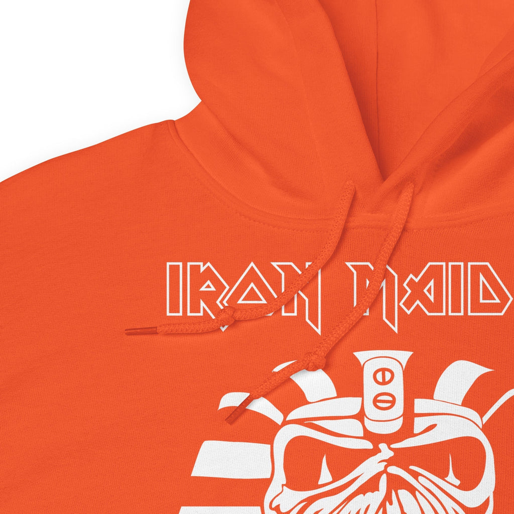 Iron Maiden Orange Powerslave Hoodie T-Shirts, Sweatshirt | ZylaModa.com (Image 2)