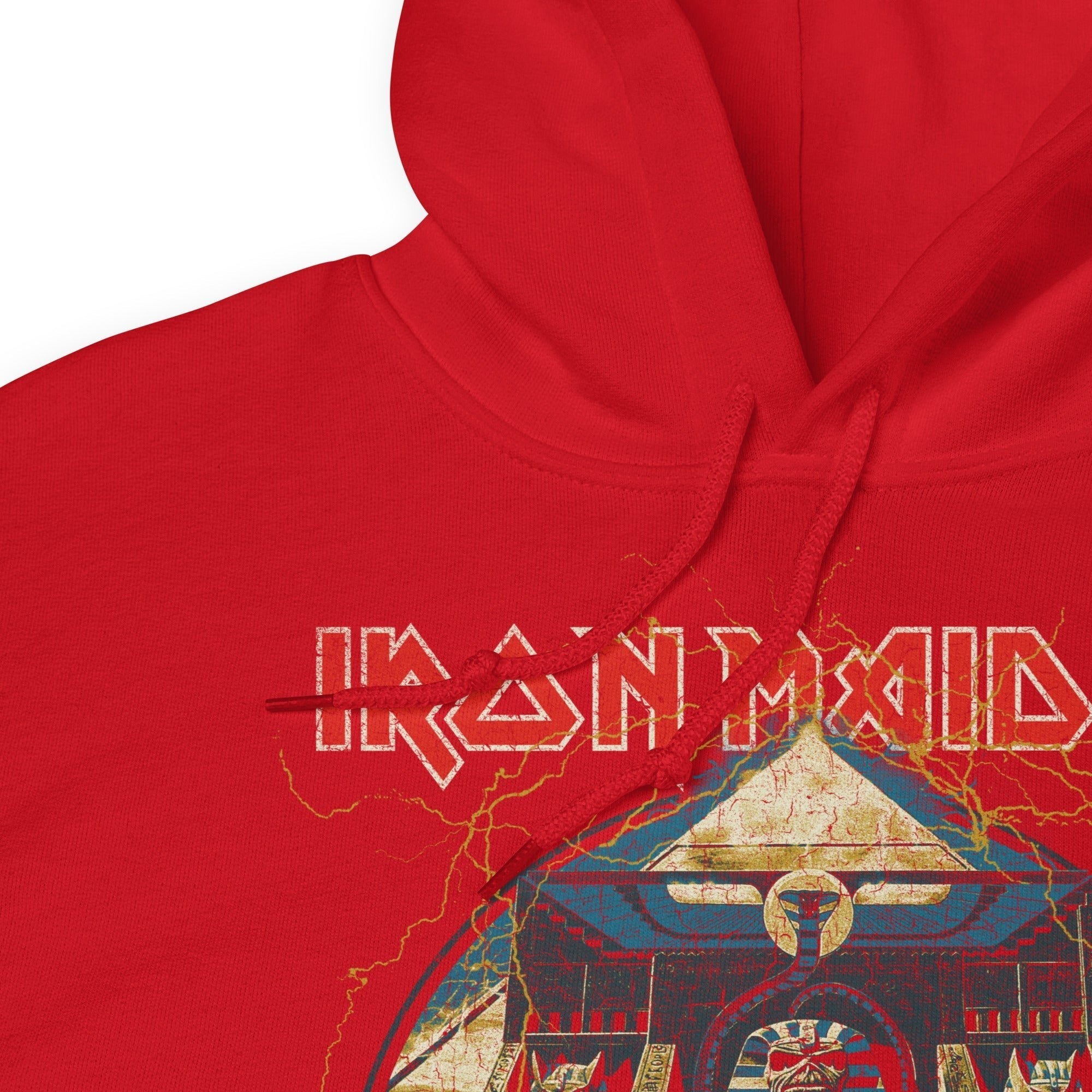 Iron Maiden Powerslave Lightning Hoodie T-Shirts, Sweatshirt | ZylaModa.com (Image 2)