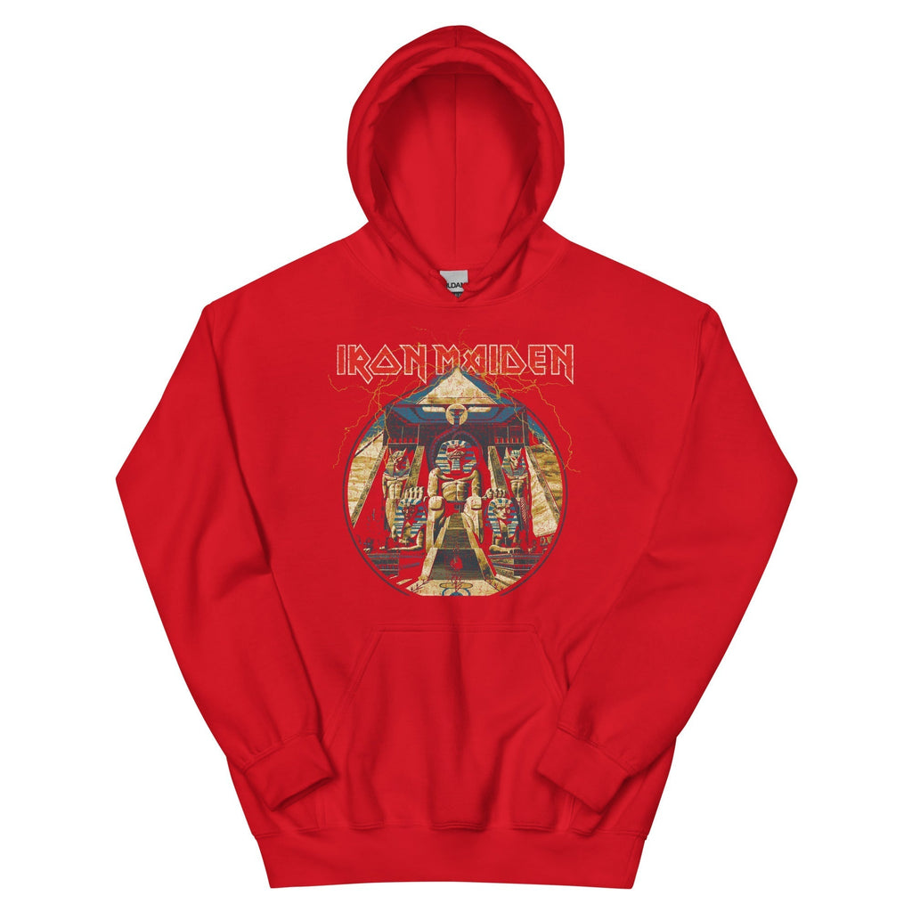 Iron Maiden Powerslave Lightning Hoodie T-Shirts, Sweatshirt | ZylaModa.com (Image 1)