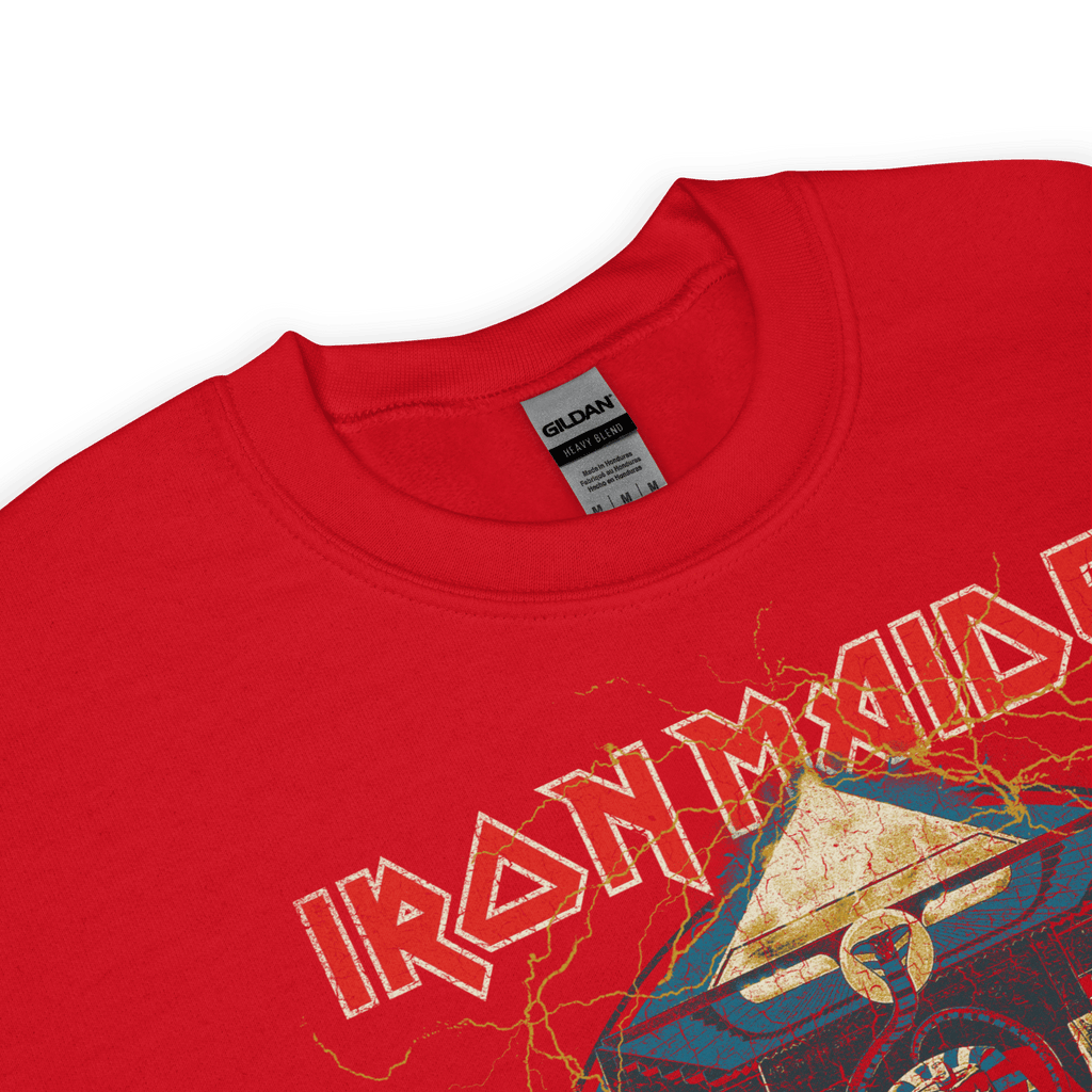 Iron Maiden Powerslave Lightning Sweatshirt T-Shirts, Hoodie | ZylaModa.com (Image 2)