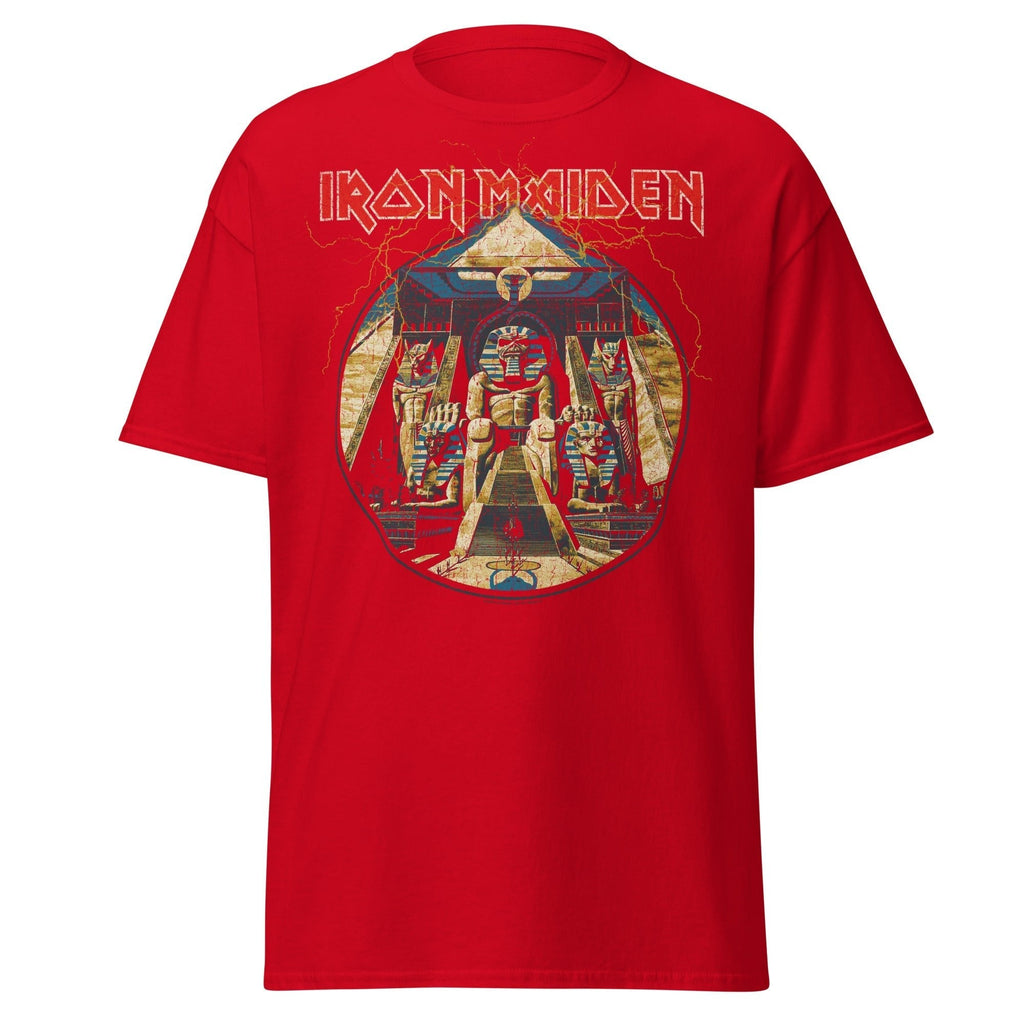 Iron Maiden Powerslave Lightning T-Shirt Hoodie, Sweatshirt | ZylaModa.com (Image 1)