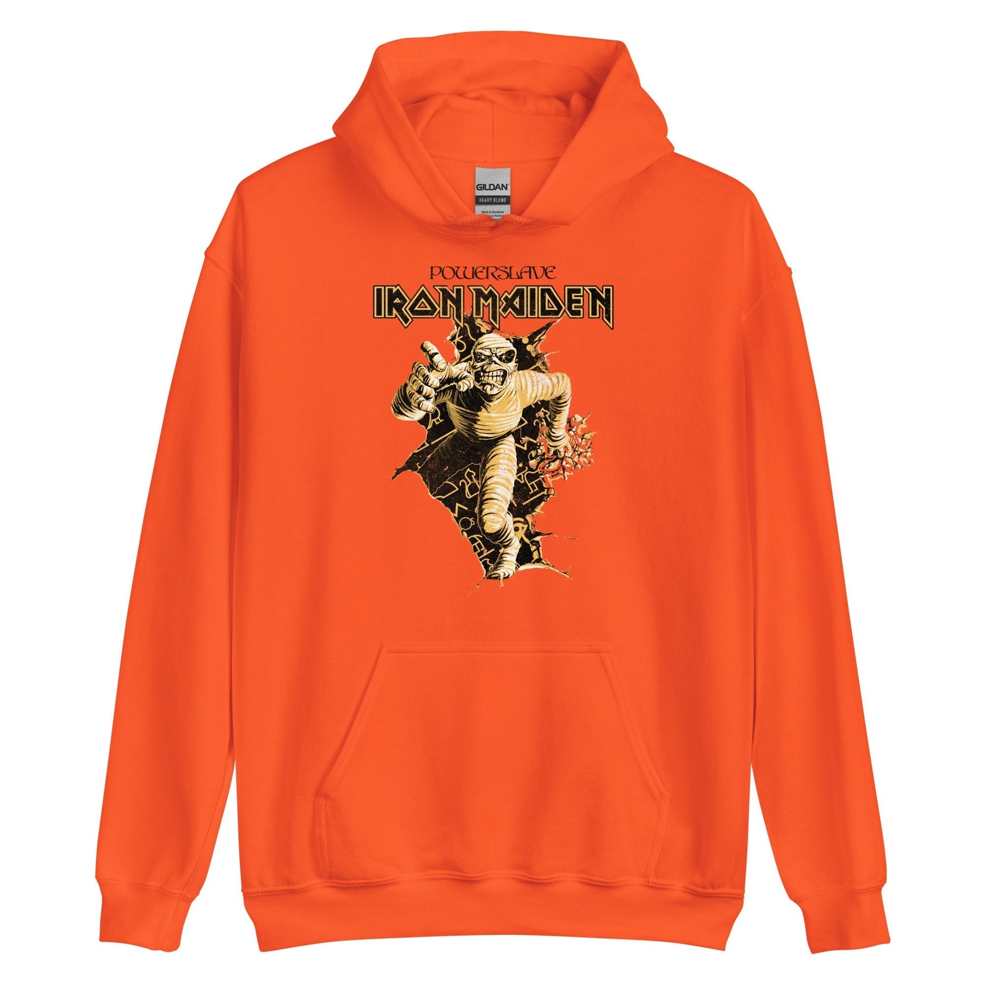 Iron Maiden Powerslave Mummy Hoodie T-Shirts, Sweatshirt | ZylaModa.com (Image 3)