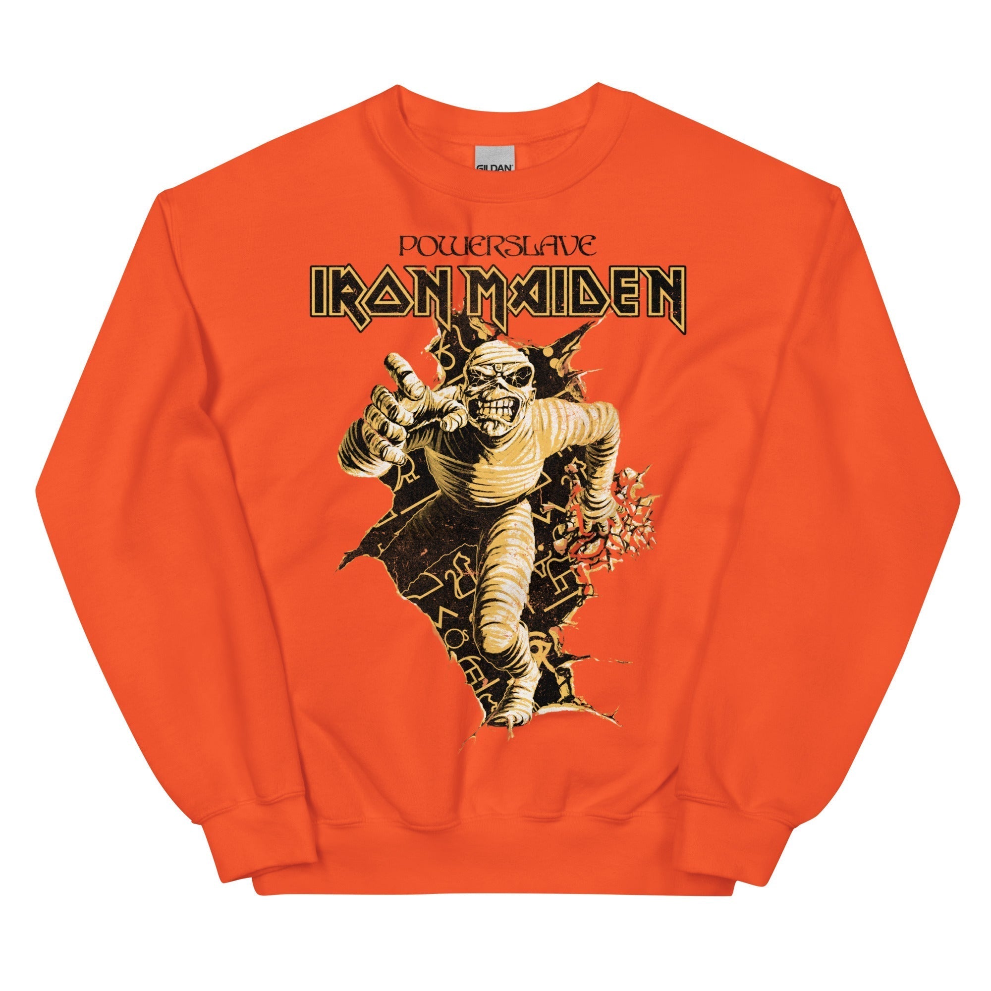 Iron Maiden Powerslave Mummy Sweatshirt T-Shirts, Hoodie | ZylaModa.com (Image 1)