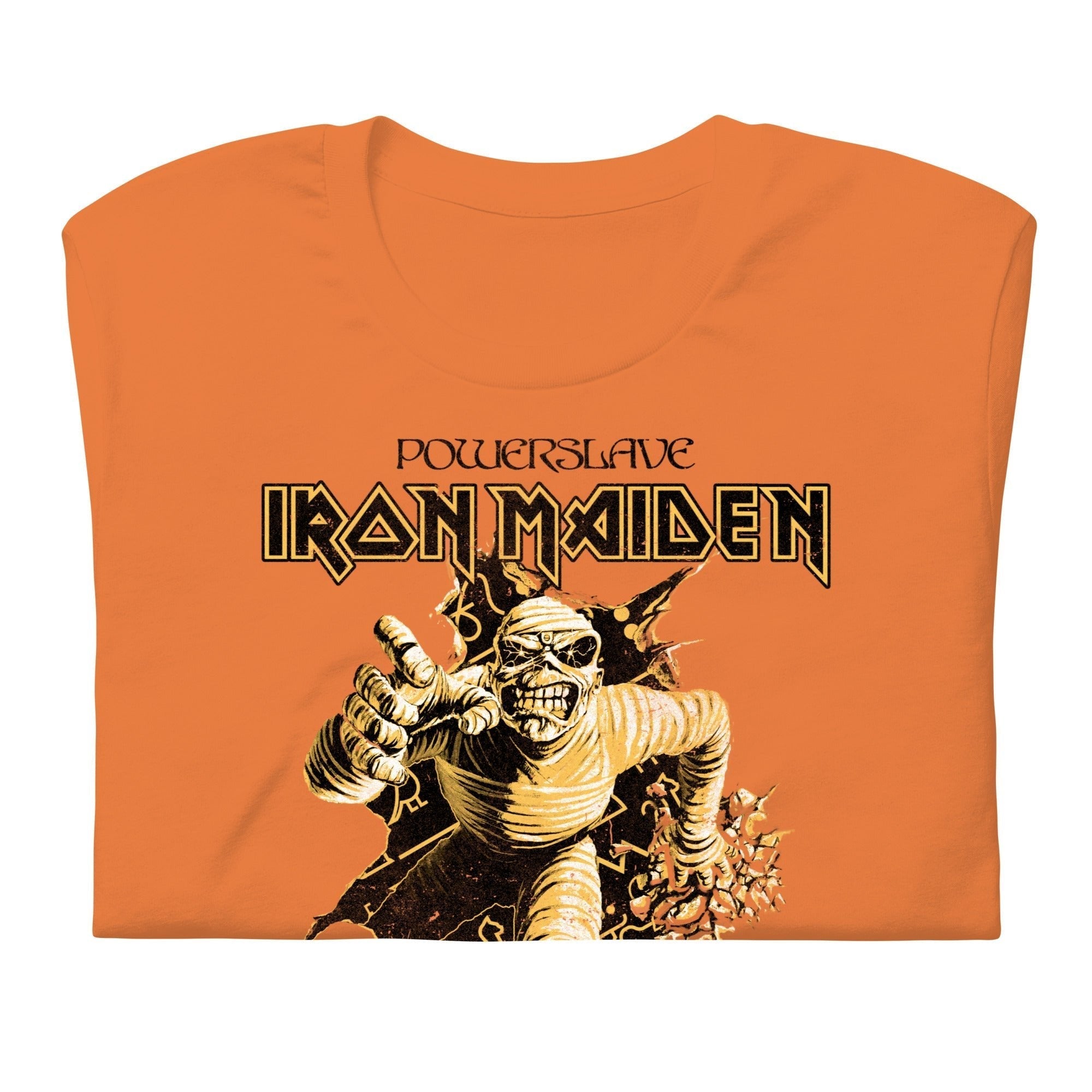 Iron Maiden Powerslave Mummy T-Shirt Hoodie, Sweatshirt | ZylaModa.com (Image 3)