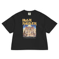 Iron Maiden Powerslave Pharoh Mineral Wash Womens Crop Tee Hoodie, Sweatshirt | ZylaModa.com (Image 1)