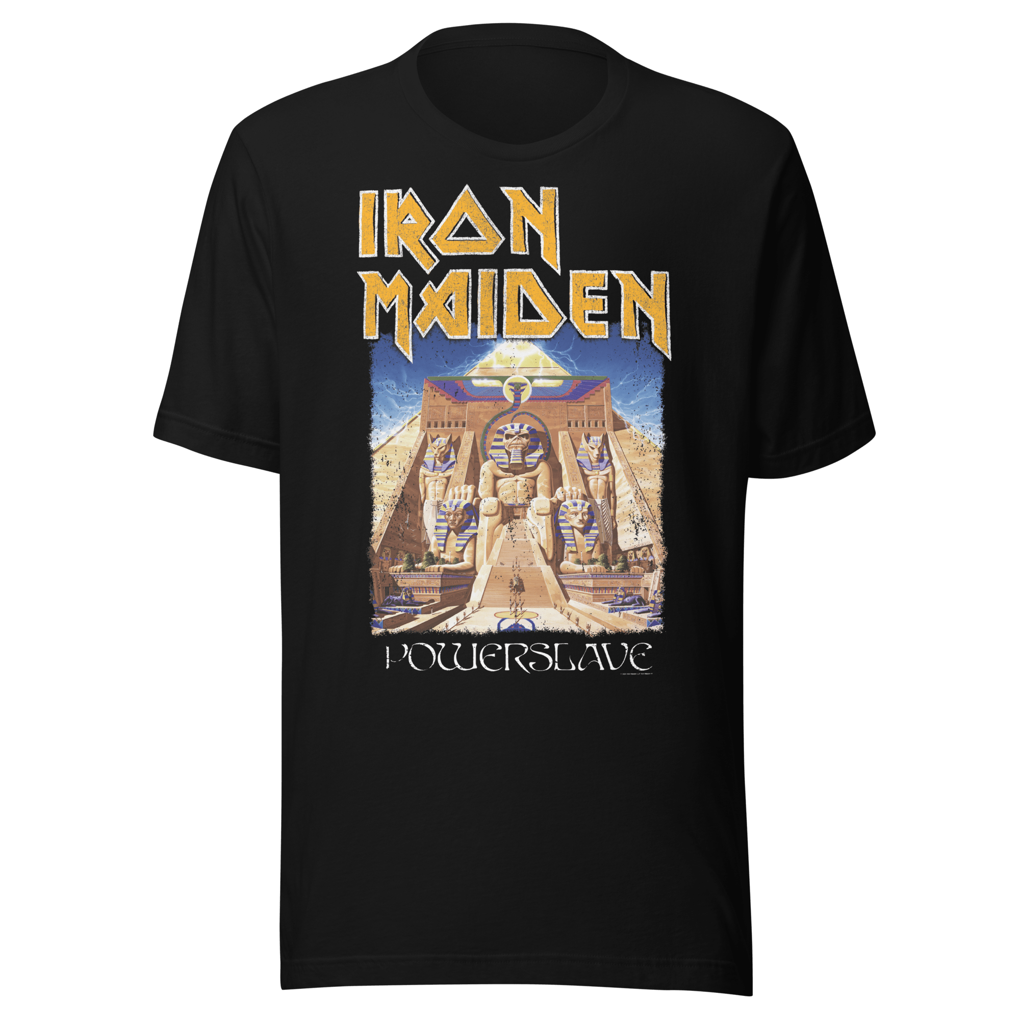 Iron Maiden Powerslave Pharoh T-Shirt Hoodie, Sweatshirt | ZylaModa.com (Image 1)
