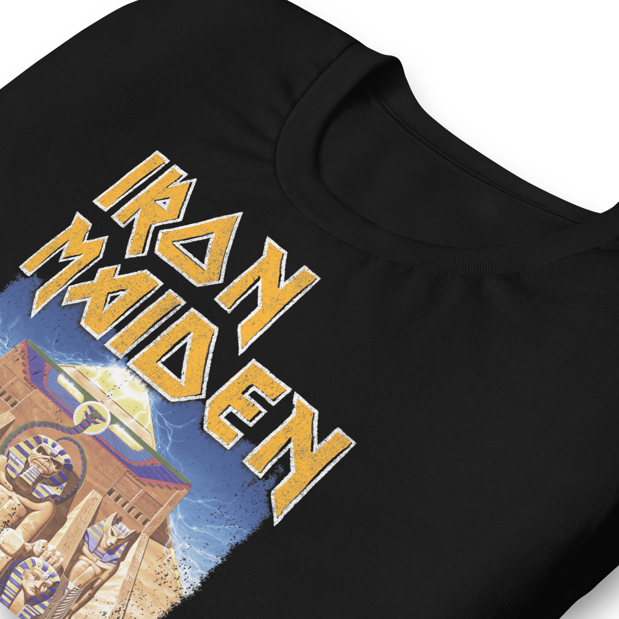 Iron Maiden Powerslave Pharoh T-Shirt Hoodie, Sweatshirt | ZylaModa.com (Image 3)