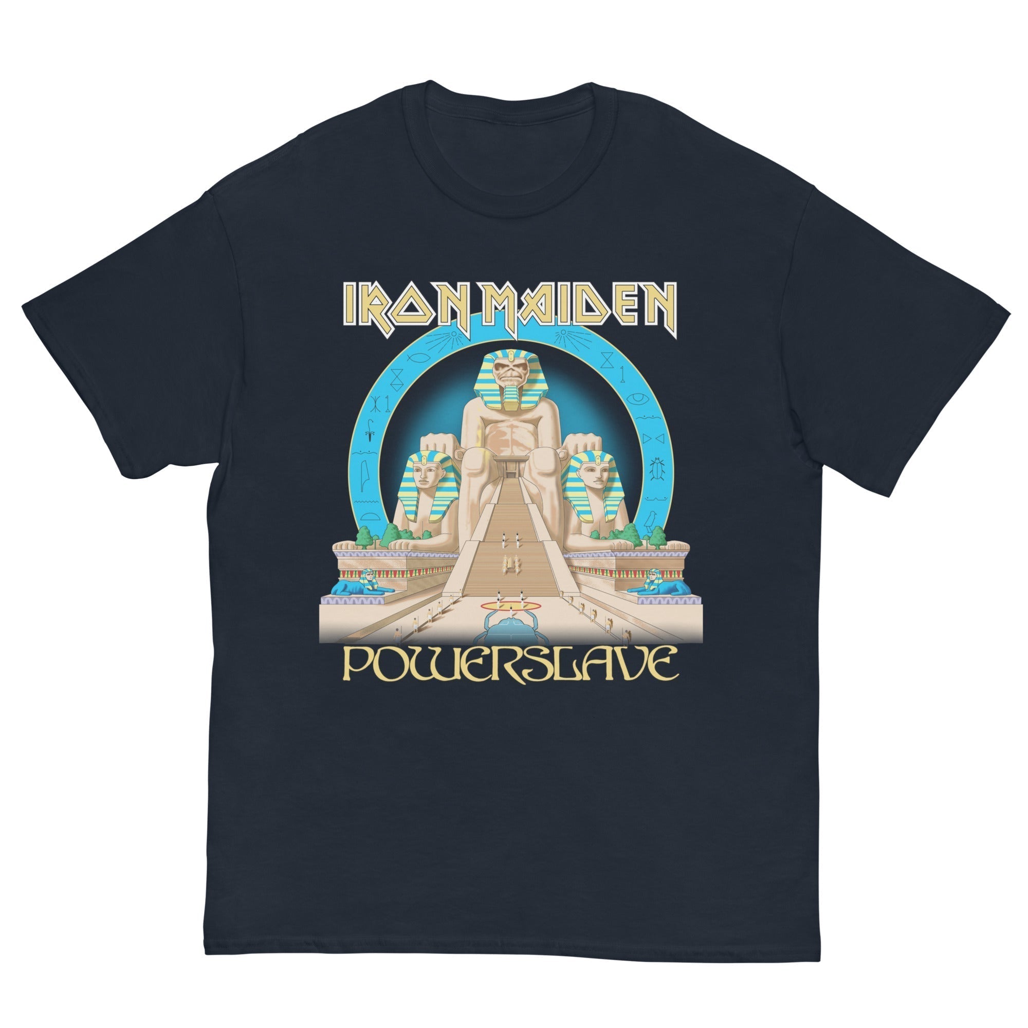 Iron Maiden Powerslave Remastered T-Shirt Hoodie, Sweatshirt | ZylaModa.com (Image 2)