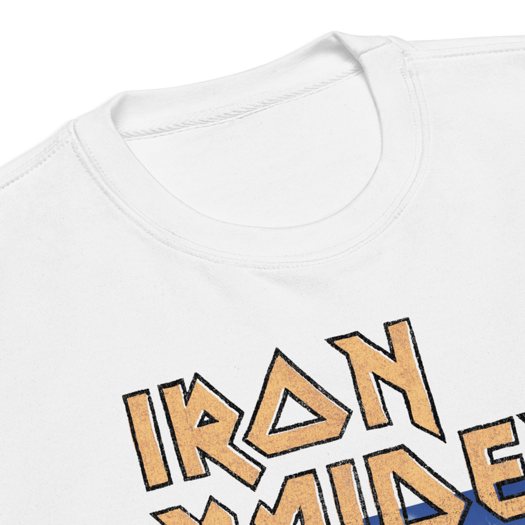 Iron Maiden Powerslave White Pharoh Sweatshirt T-Shirts, Hoodie | ZylaModa.com (Image 4)