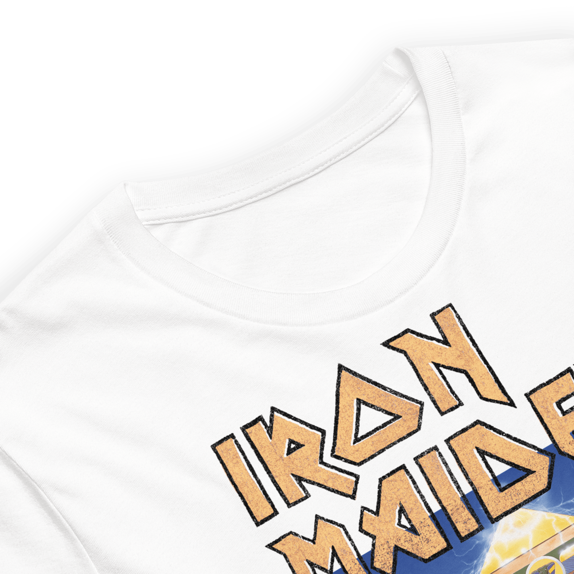 Iron Maiden Powerslave White Pharoh T-Shirt Hoodie, Sweatshirt | ZylaModa.com (Image 3)