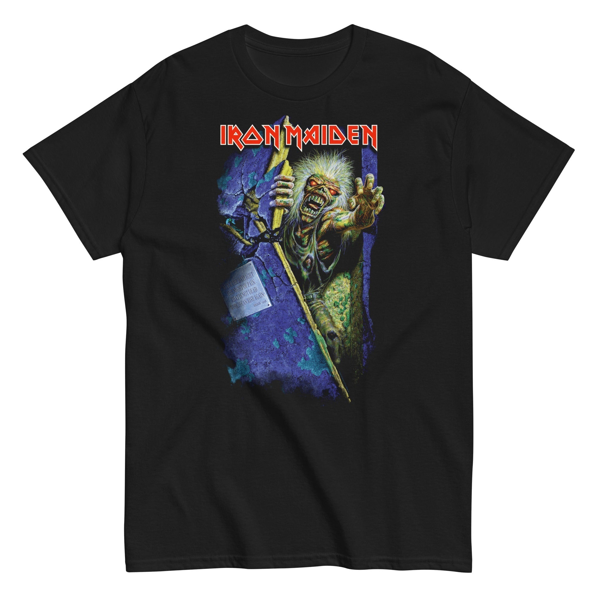 Iron Maiden - Reaching Eddie T-Shirt Hoodie, Sweatshirt | ZylaModa.com (Image 1)