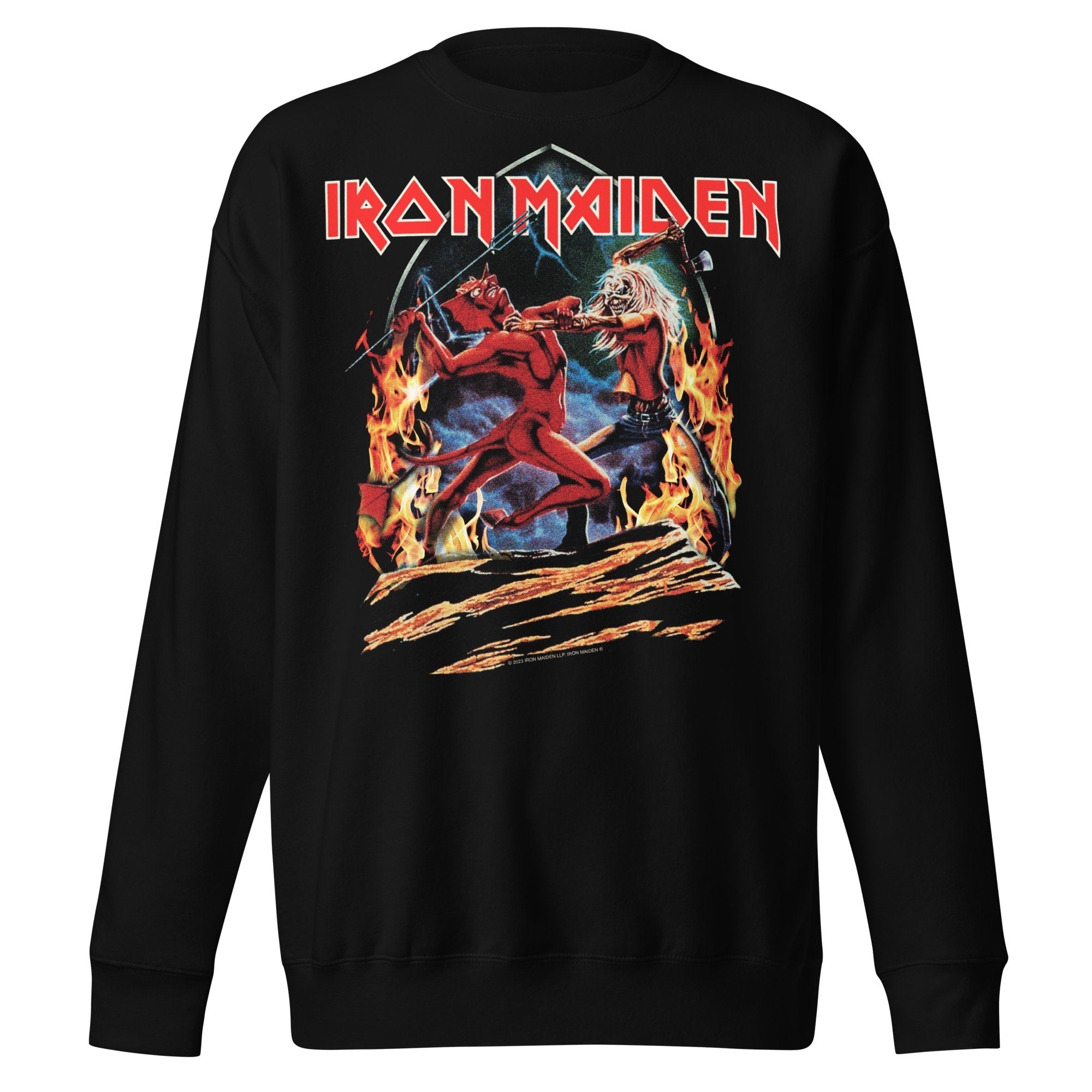 Iron Maiden - Run To The Hills Jumbo Print Sweatshirt T-Shirts, Hoodie | ZylaModa.com (Image 1)