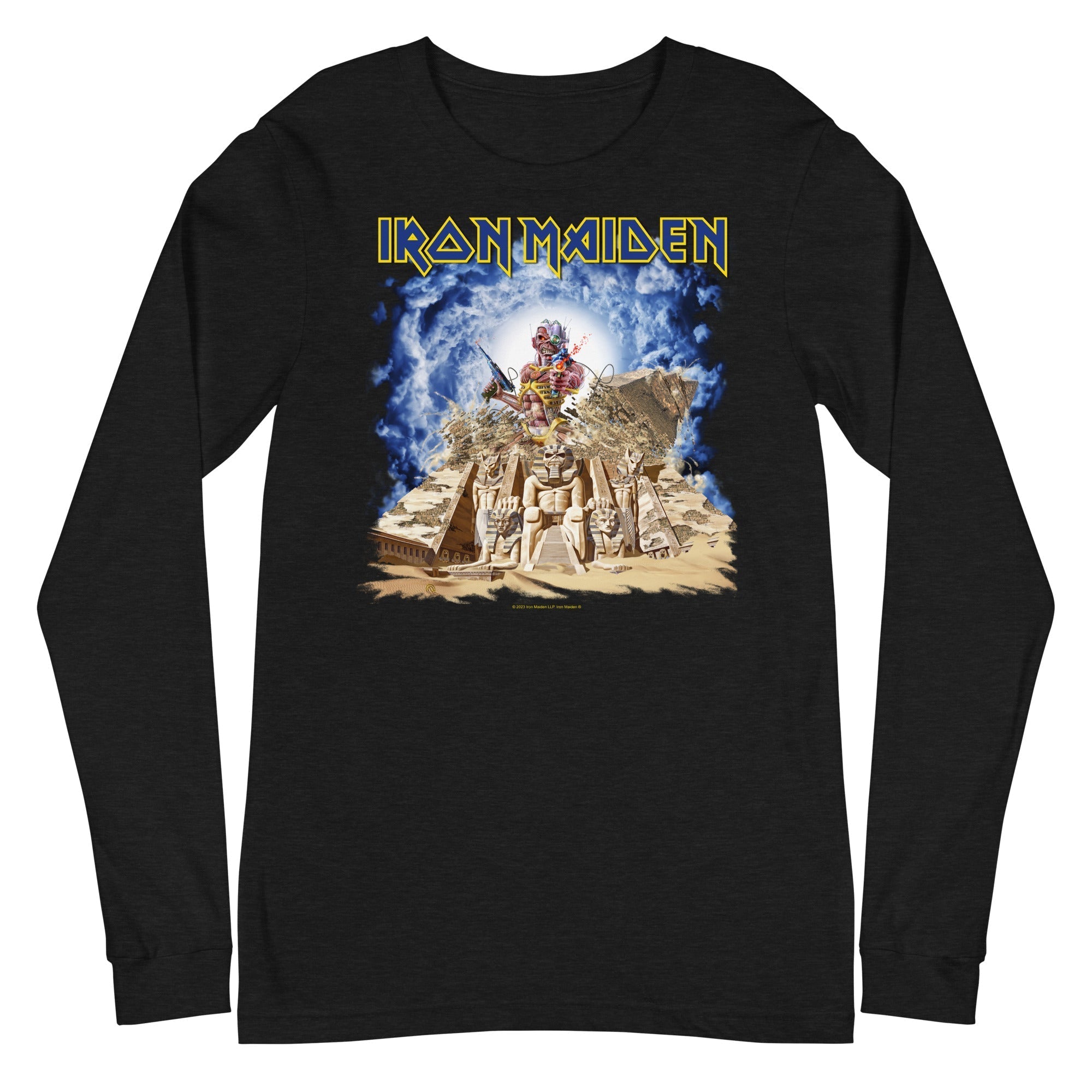 Iron Maiden - Pharoh Eddie Long Sleeve T-Shirt Hoodie, Sweatshirt | ZylaModa.com