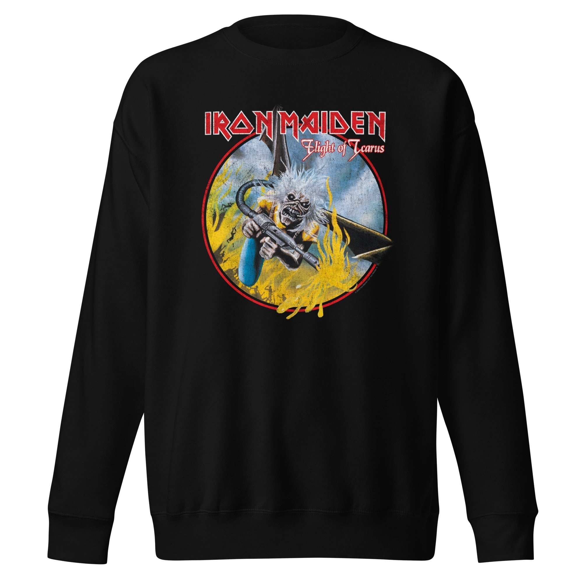 Iron Maiden - Flight of Icarus Sweatshirt T-Shirts, Hoodie | ZylaModa.com