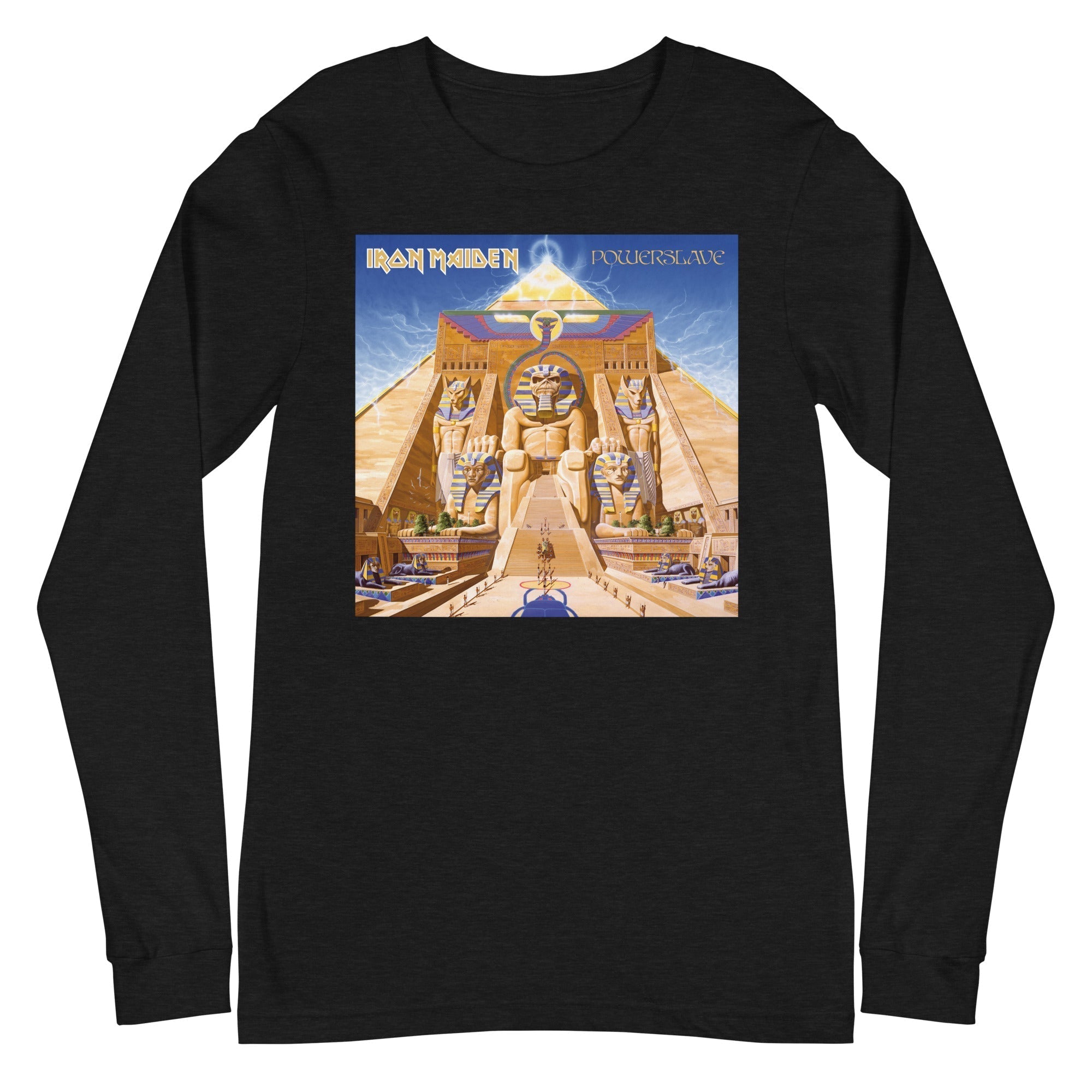 Iron Maiden - Powerslave Long Sleeve T-Shirt Hoodie, Sweatshirt | ZylaModa.com
