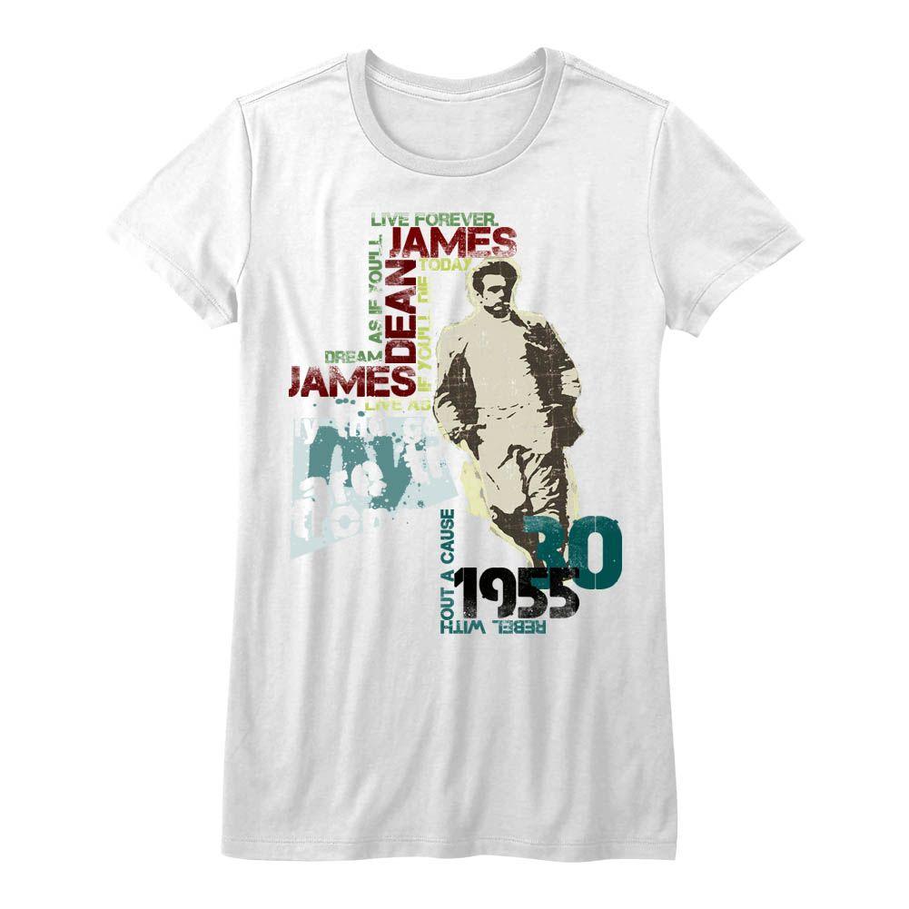 James Dean Dean Typography Womens T-Shirt Hoodie, Sweatshirt | ZylaModa.com