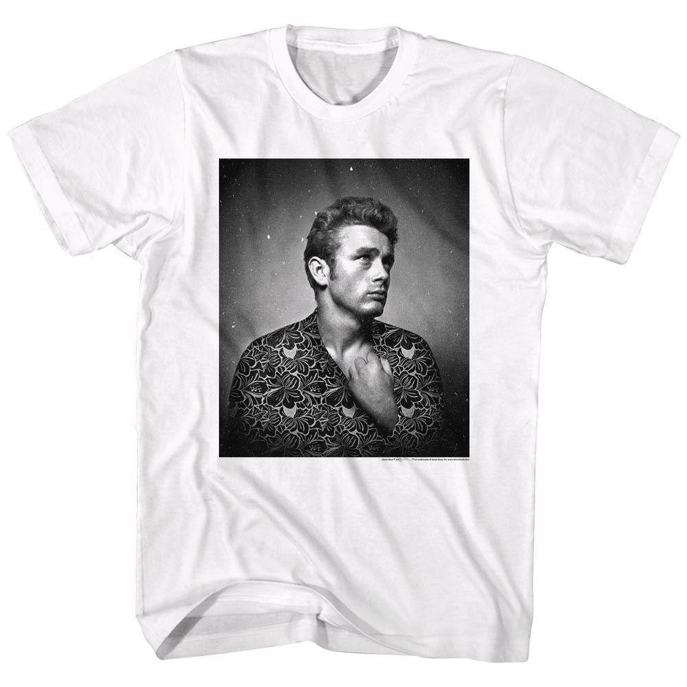 James Dean Flower Print T-Shirt Hoodie, Sweatshirt | ZylaModa.com
