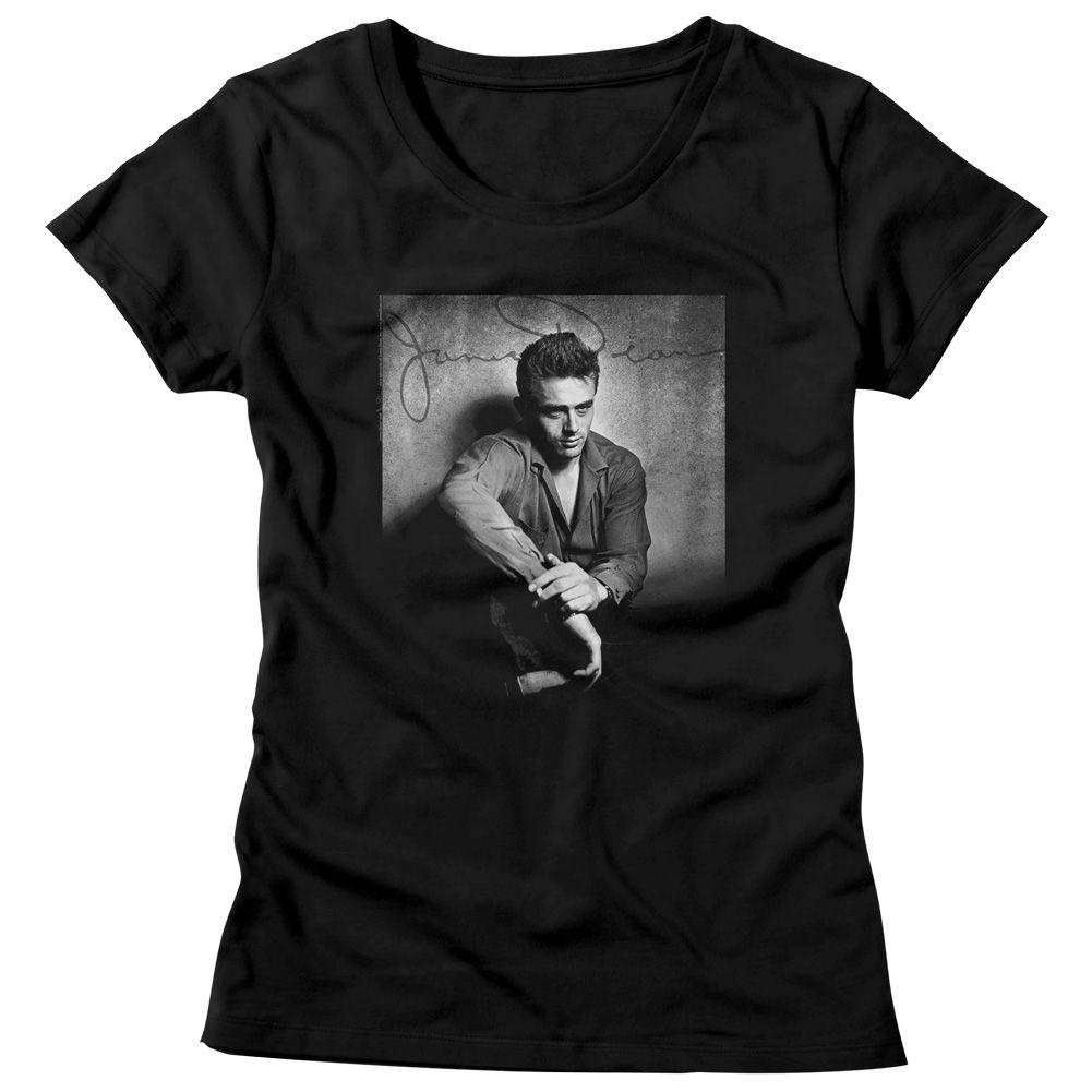 James Dean He'S Dark N Stuff Womens T-Shirt Hoodie, Sweatshirt | ZylaModa.com