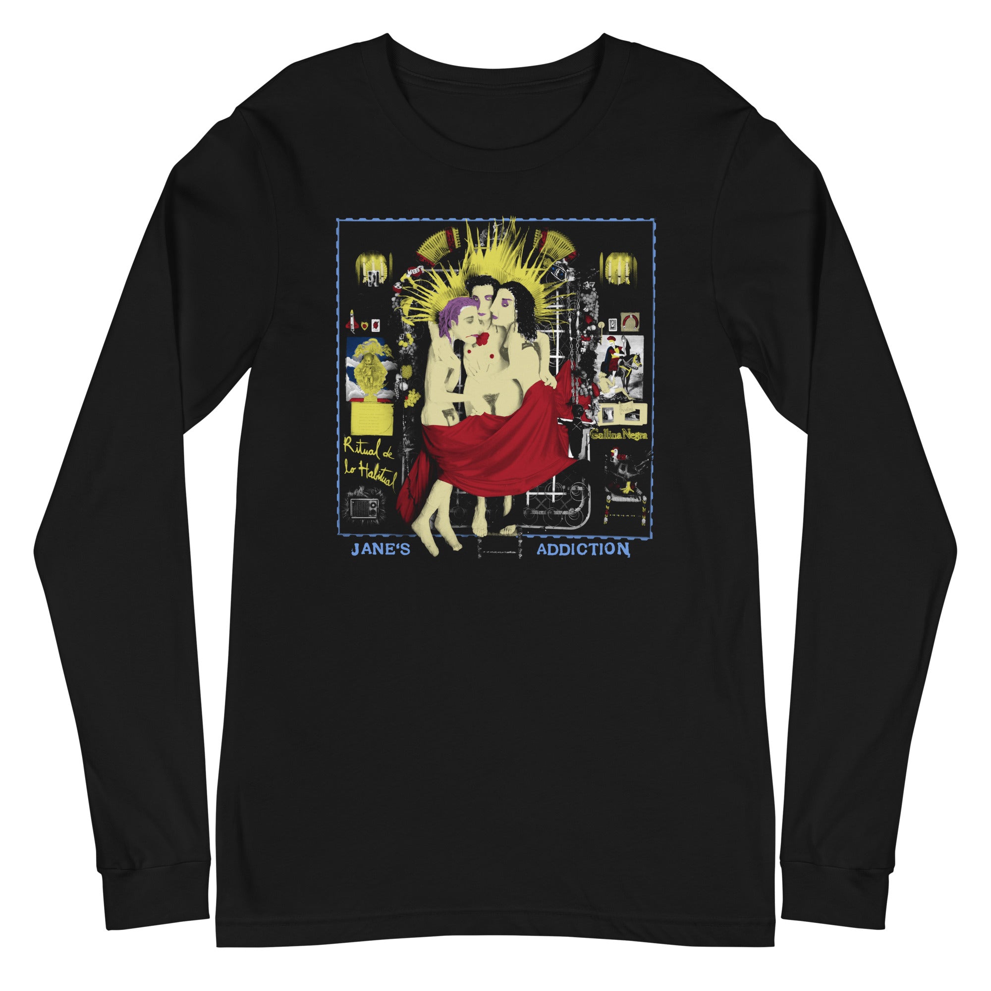 Jane's Addiction - Three Ladies Long Sleeve T-Shirt Hoodie, Sweatshirt | ZylaModa.com