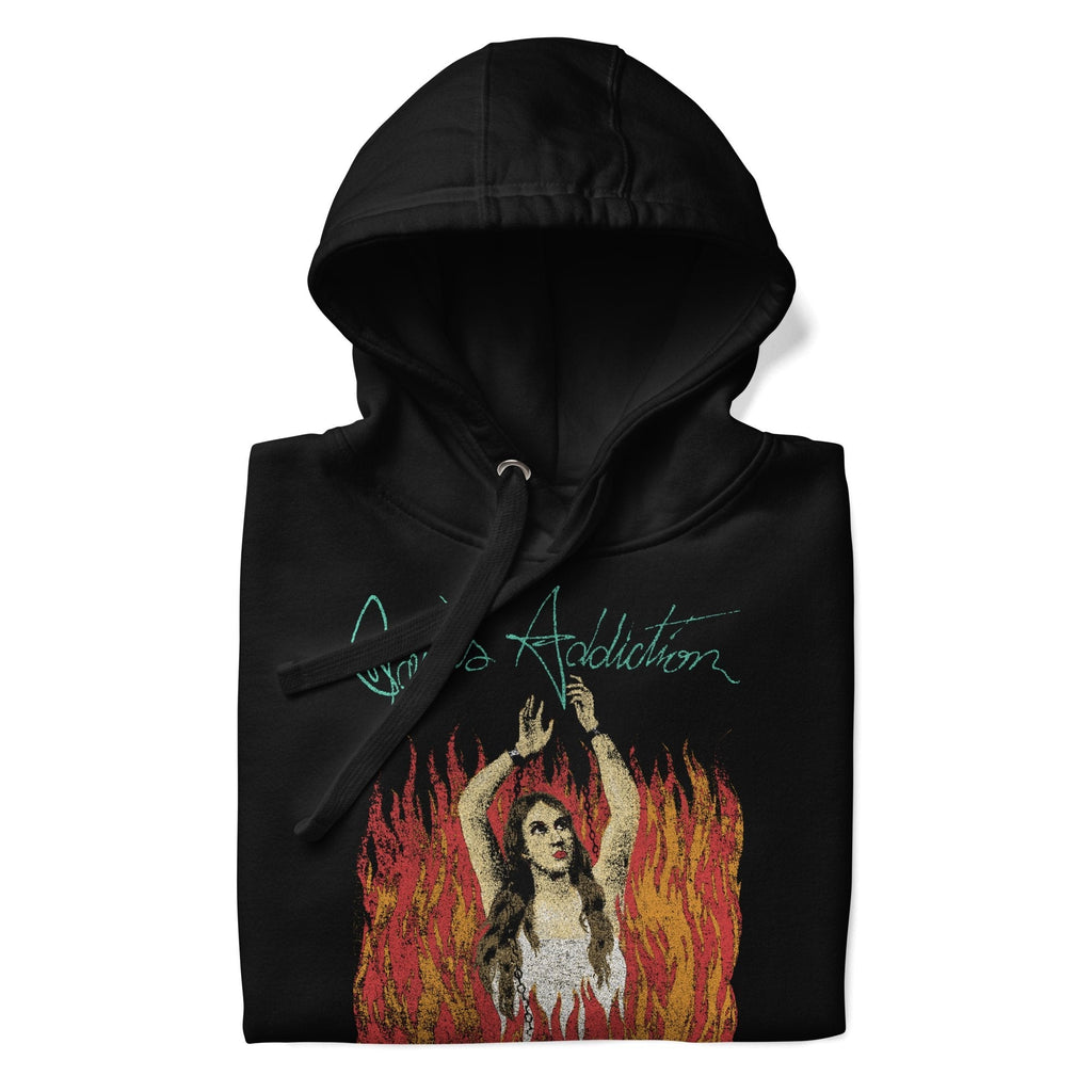 Jane's Addiction Flames Classic Hoodie T-Shirts, Sweatshirt | ZylaModa.com (Image 2)