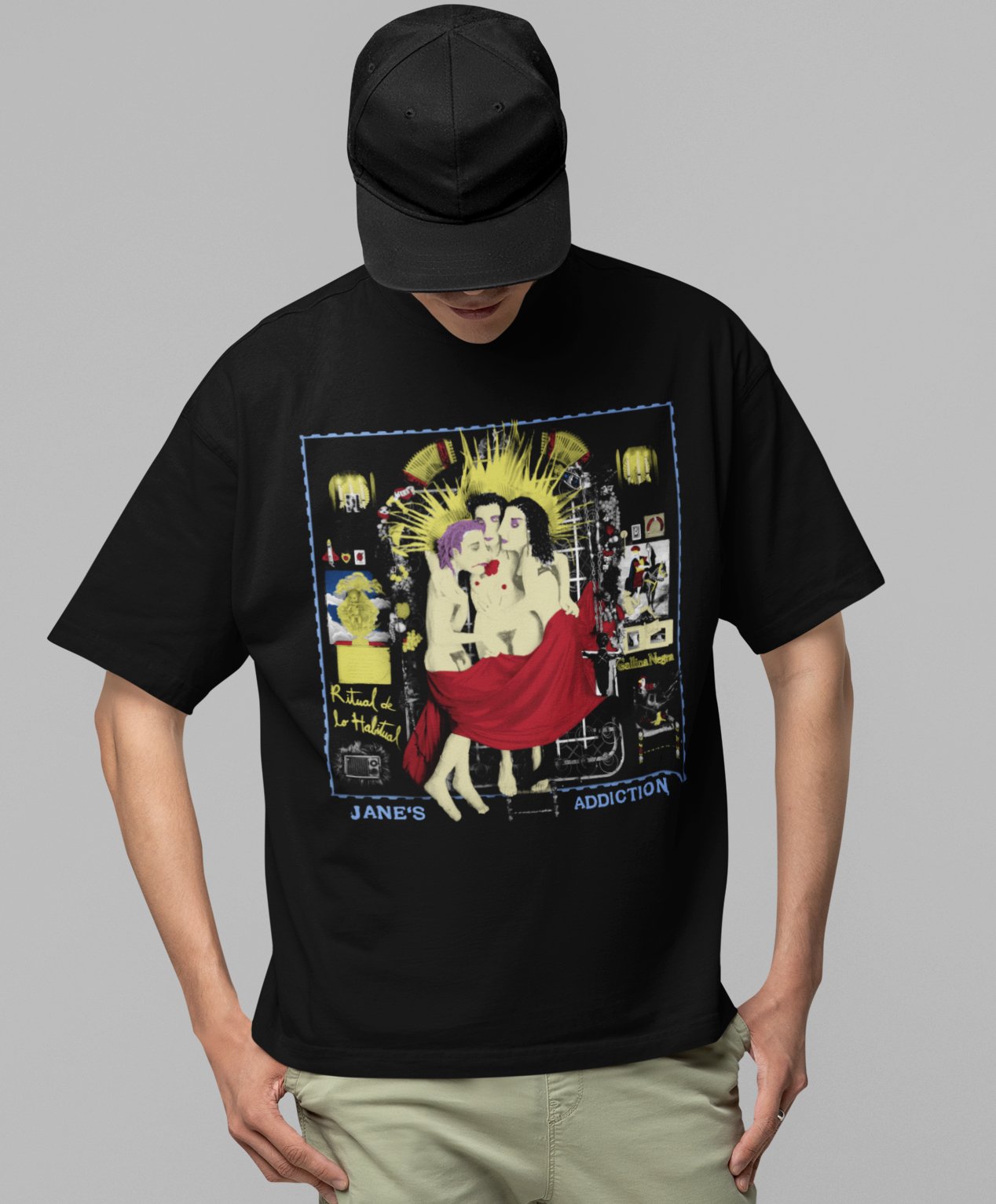 Jane's Addiction - Three Ladies Jumbo Print T-Shirt Hoodie, Sweatshirt | ZylaModa.com (Image 2)