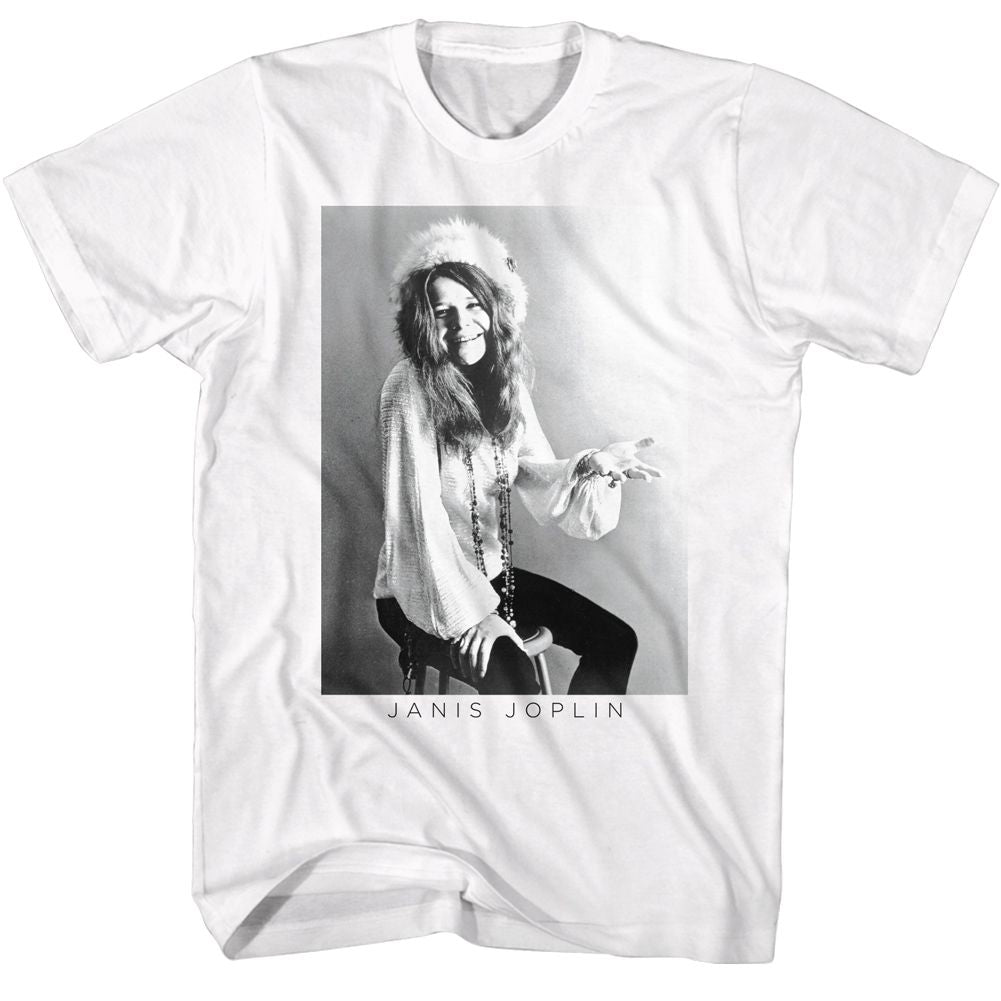 Janis Joplin - BW T-Shirt Hoodie, Sweatshirt | ZylaModa.com