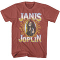 Janis Joplin - Floral Frame Boyfriend Tee Hoodie, Sweatshirt | ZylaModa.com