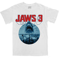 JAWS 3: RETRO HORROR - T-SHIRT (COMFORT COLORS) WHITE Hoodie, Sweatshirt | ZylaModa.com (Image 1)