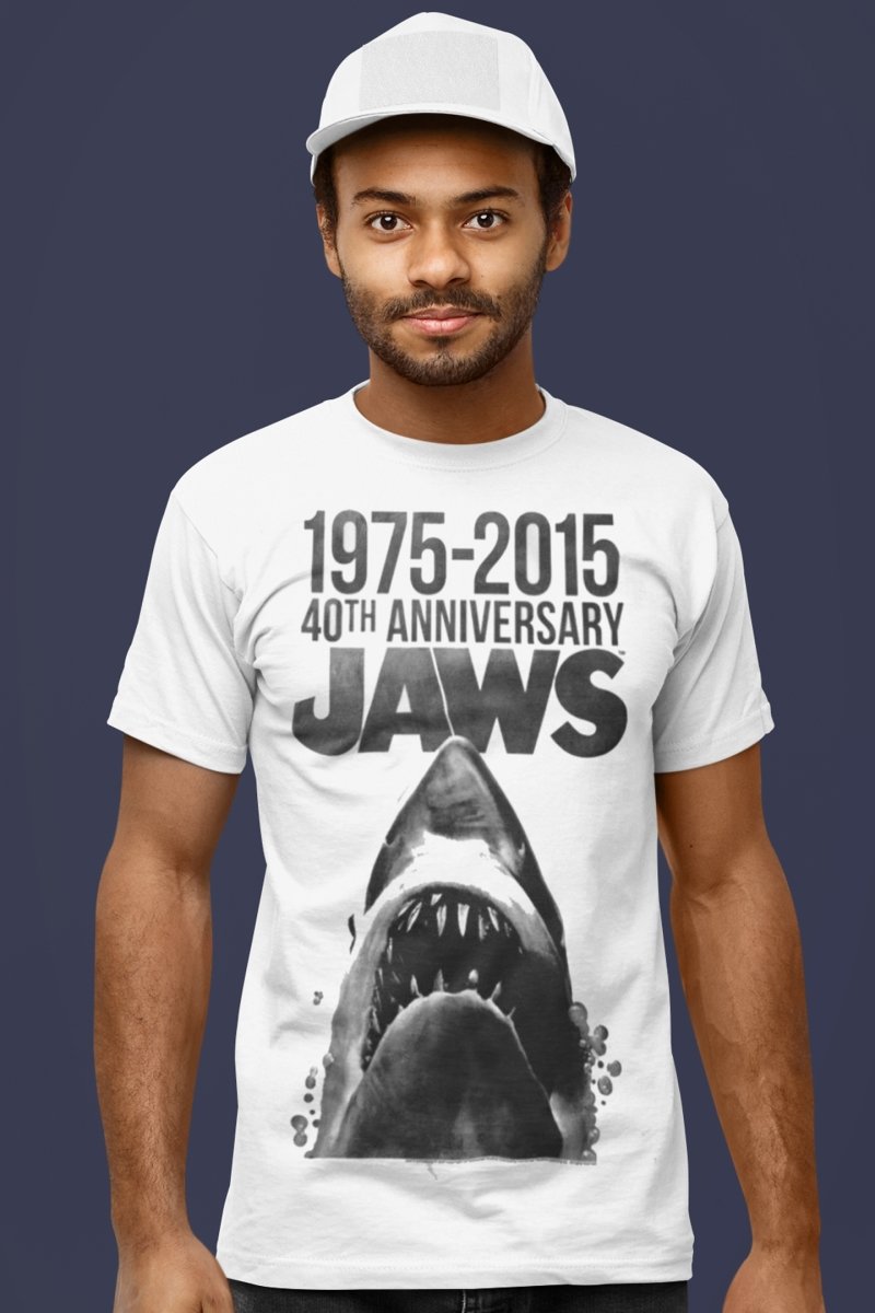 Jaws 40 Years T-Shirt Hoodie, Sweatshirt | ZylaModa.com (Image 1)