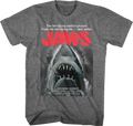 Jaws Poster Shirt Hoodie, Sweatshirt | ZylaModa.com (Image 1)