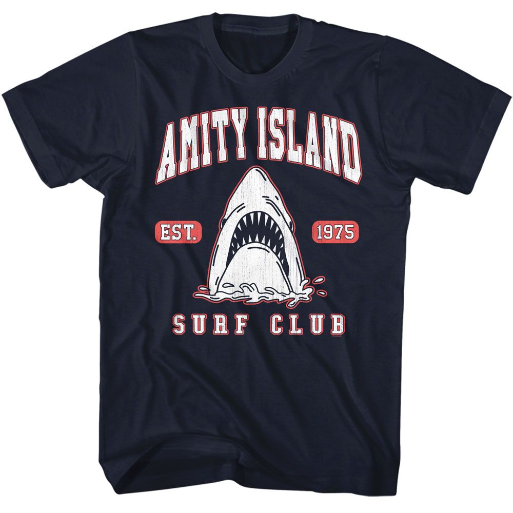 Jaws - Surf Club Collegiate T-Shirt Hoodie, Sweatshirt | ZylaModa.com