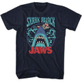 Jaws - Swirly Water Boyfriend Tee Hoodie, Sweatshirt | ZylaModa.com