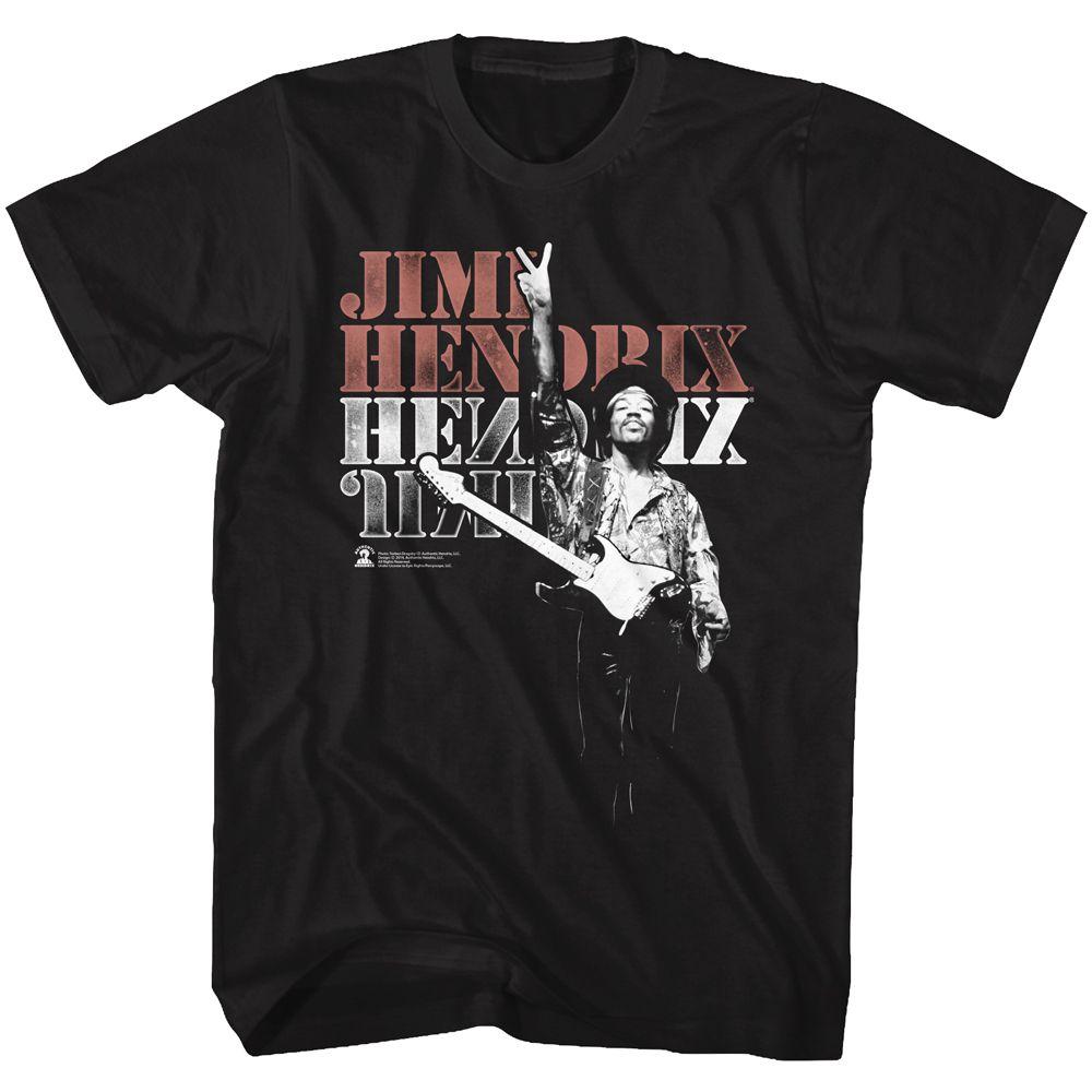 Jimi Hendrix Peace T-Shirt Hoodie, Sweatshirt | ZylaModa.com (Image 2)