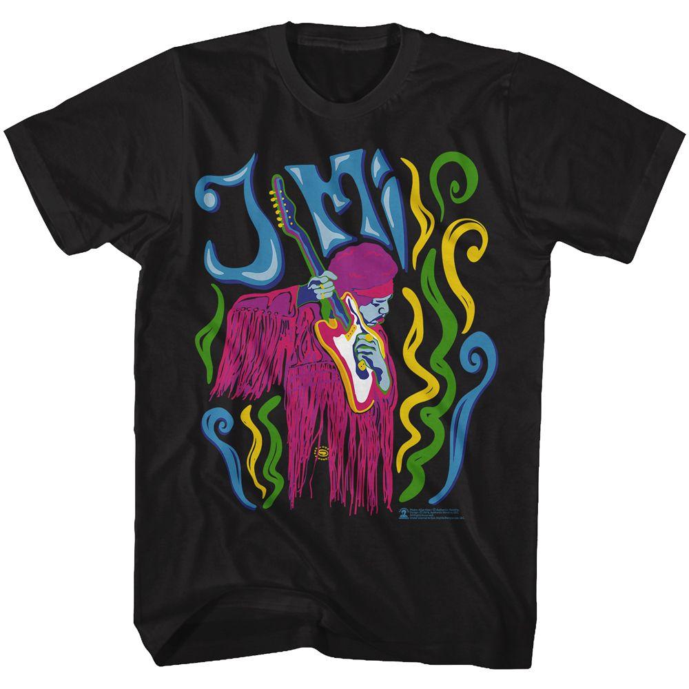Jimi Hendrix Psychadelic T-Shirt Hoodie, Sweatshirt | ZylaModa.com (Image 2)