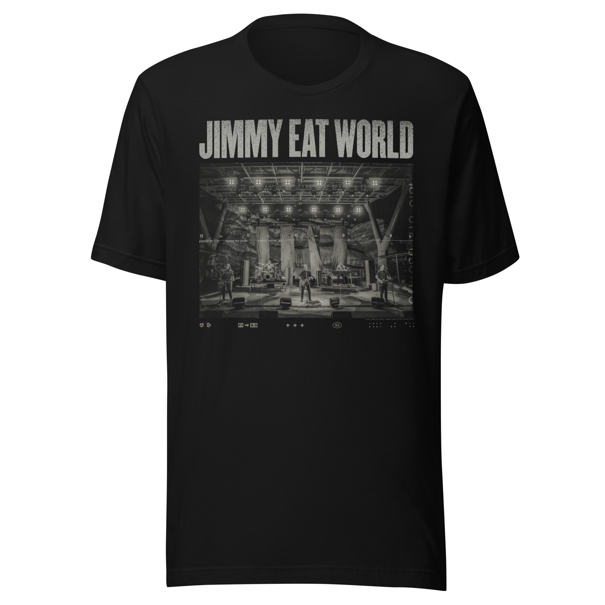 Jimmy Eat World Stagefright T-Shirt Hoodie, Sweatshirt | ZylaModa.com (Image 1)