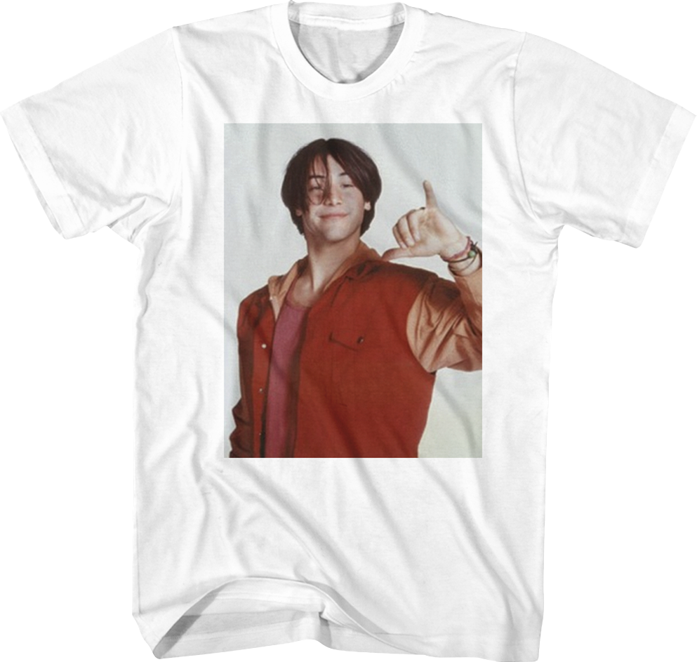 Keanu Reeves Bill and Ted T-Shirt Hoodie, Sweatshirt | ZylaModa.com (Image 1)