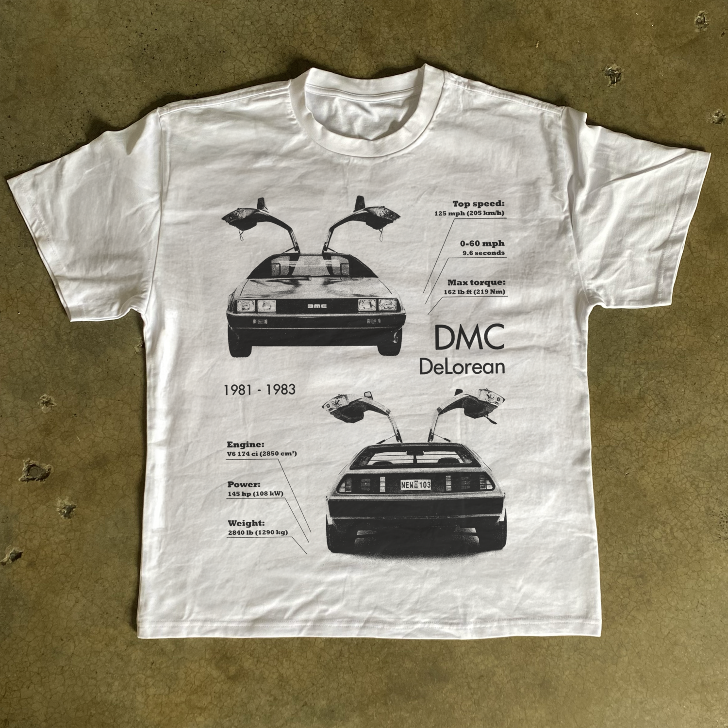 DMC HEAVYWEIGHT WHITE TSHIRT Hoodie, Sweatshirt | ZylaModa.com (Image 2)