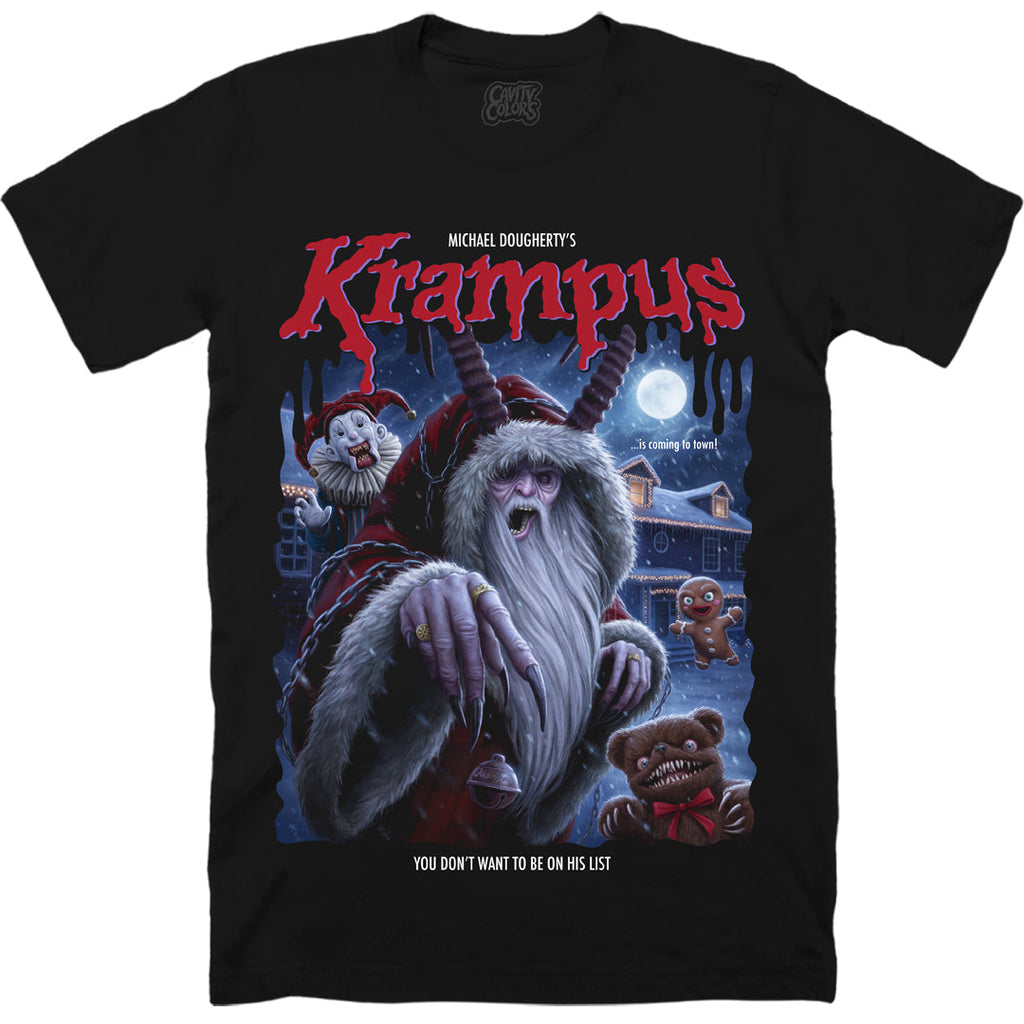 KRAMPUS: '90S HORROR PAPERBACK - T-SHIRT Hoodie, Sweatshirt | ZylaModa.com (Image 1)