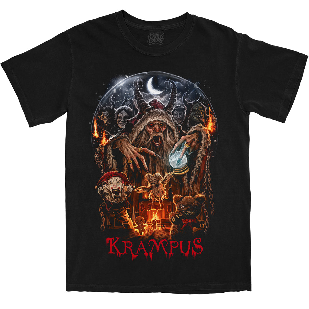 KRAMPUS: SHADOW OF SAINT NICHOLAS - T-SHIRT (COMFORT COLORS) Hoodie, Sweatshirt | ZylaModa.com (Image 1)