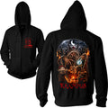KRAMPUS: SHADOW OF SAINT NICHOLAS - ZIP UP HOODIE T-Shirts, Sweatshirt | ZylaModa.com (Image 1)