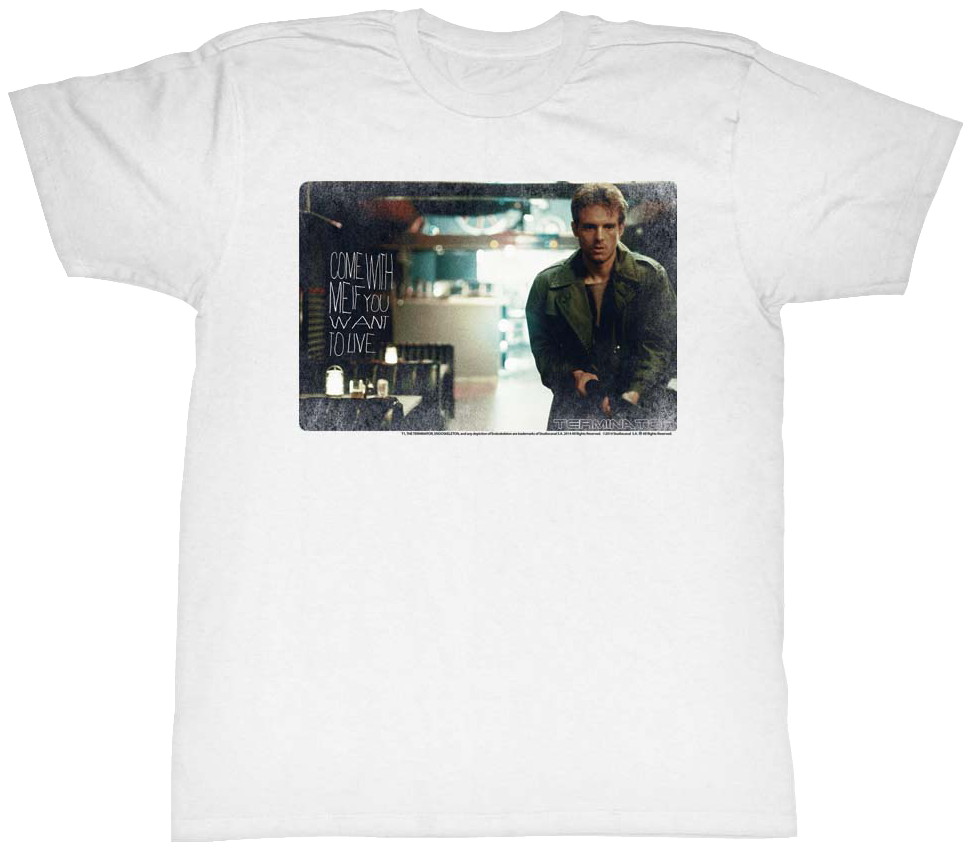Kyle Reese Terminator T-Shirt Hoodie, Sweatshirt | ZylaModa.com (Image 1)