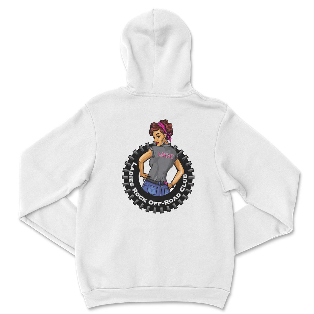 Ladies Rock Off-Road Club Hoodie by Bella + Canvas T-Shirts, Sweatshirt | ZylaModa.com (Image 3)